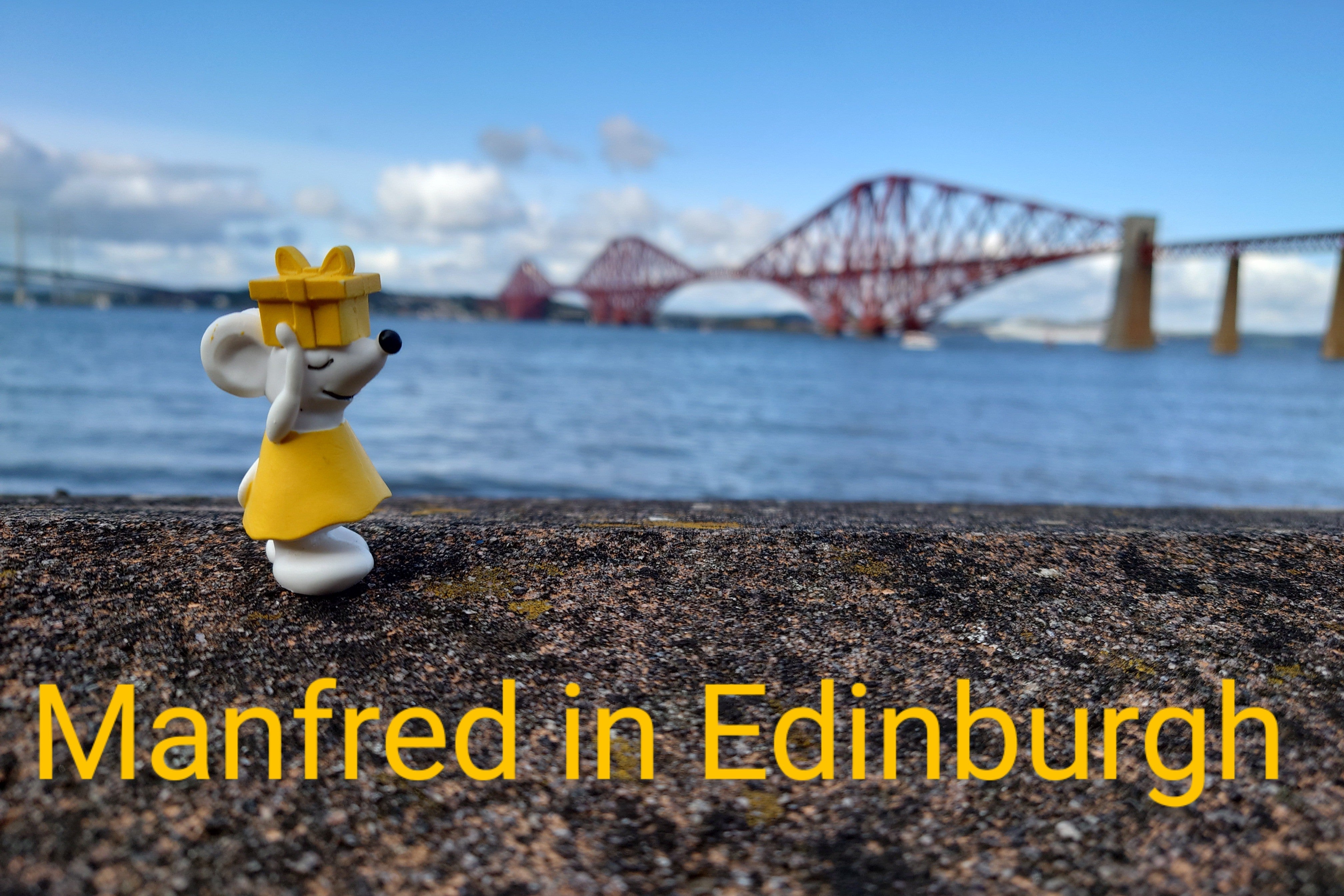 🌉 Manfred in Schottland – Ein Besuch an der Forth Bridge in Edinburgh