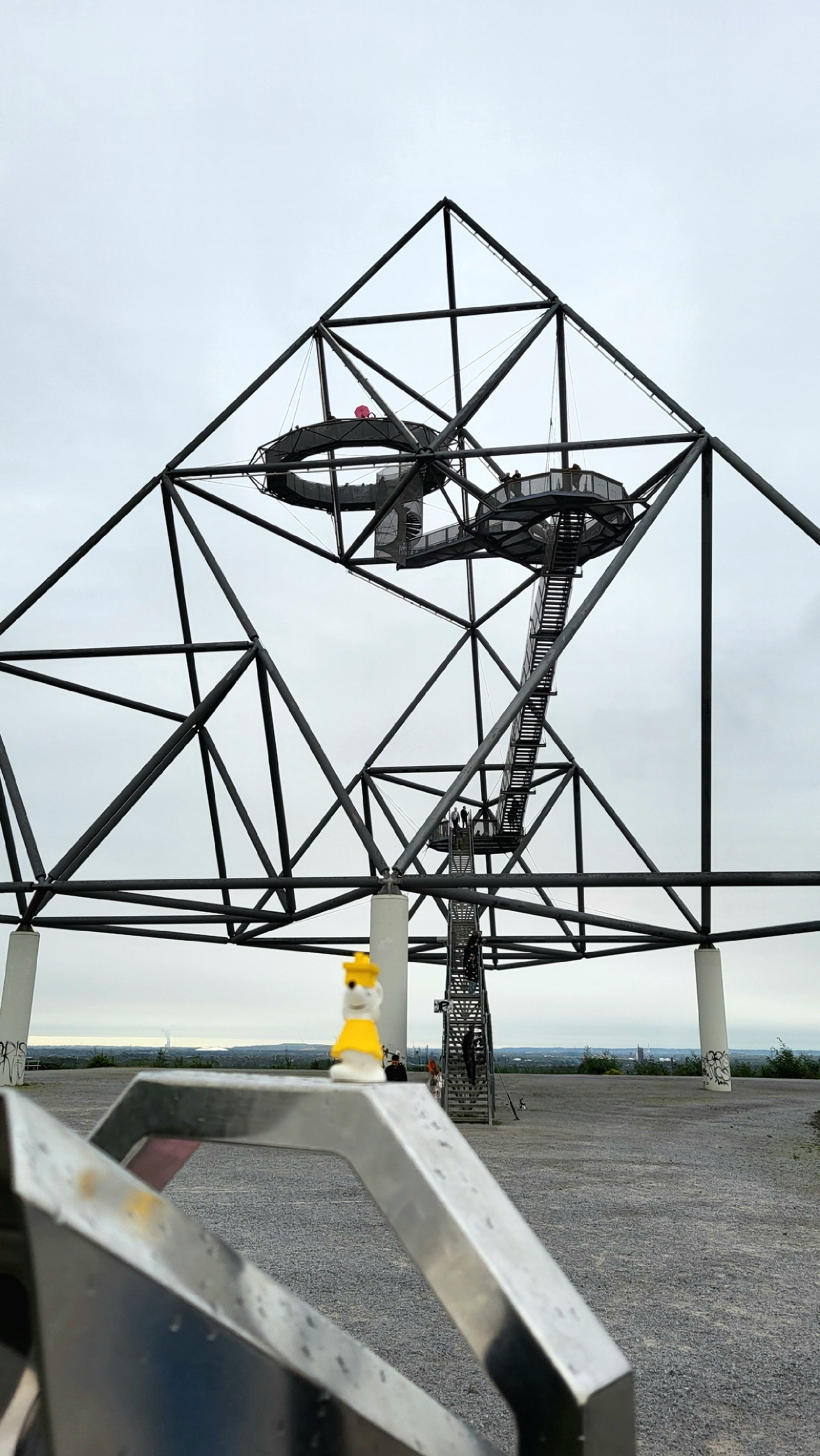 ⛰️ Manfred auf dem Tetraeder – Hoch hinaus in Bottrop