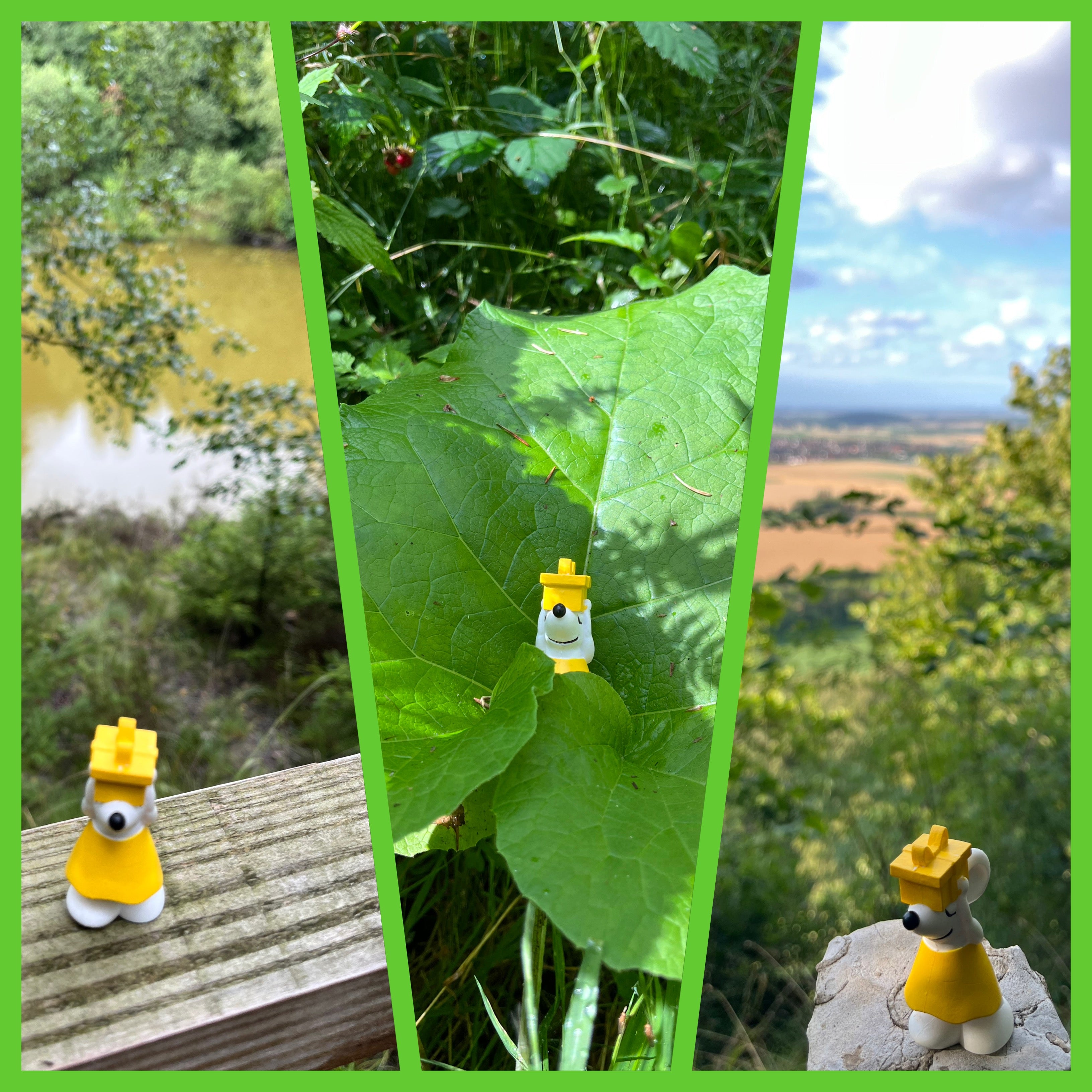 🐭🌲 Manfred unterwegs im Osterwald