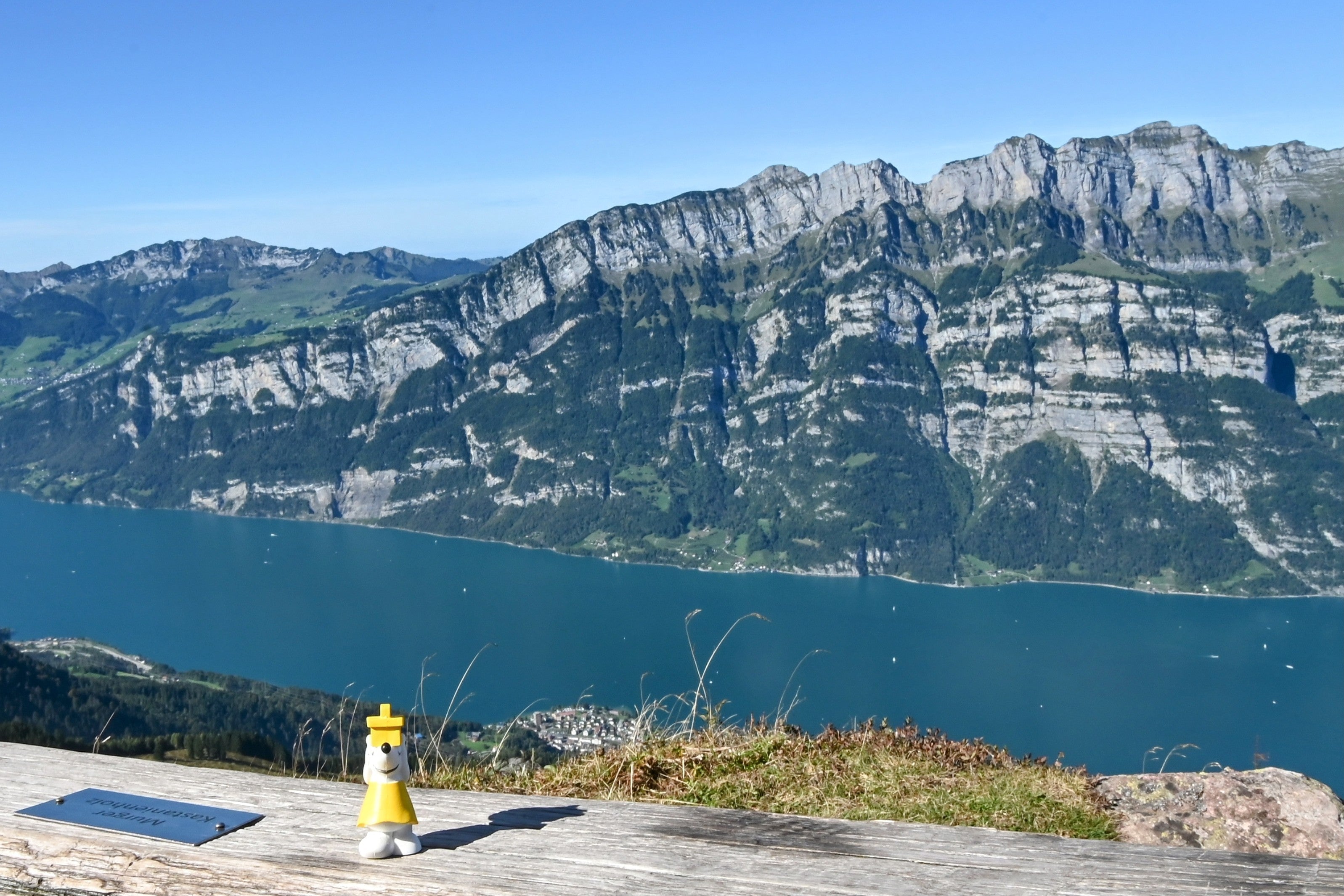 Manfred in den Glarner Alpen – hoch über dem Walensee 🏔️💚