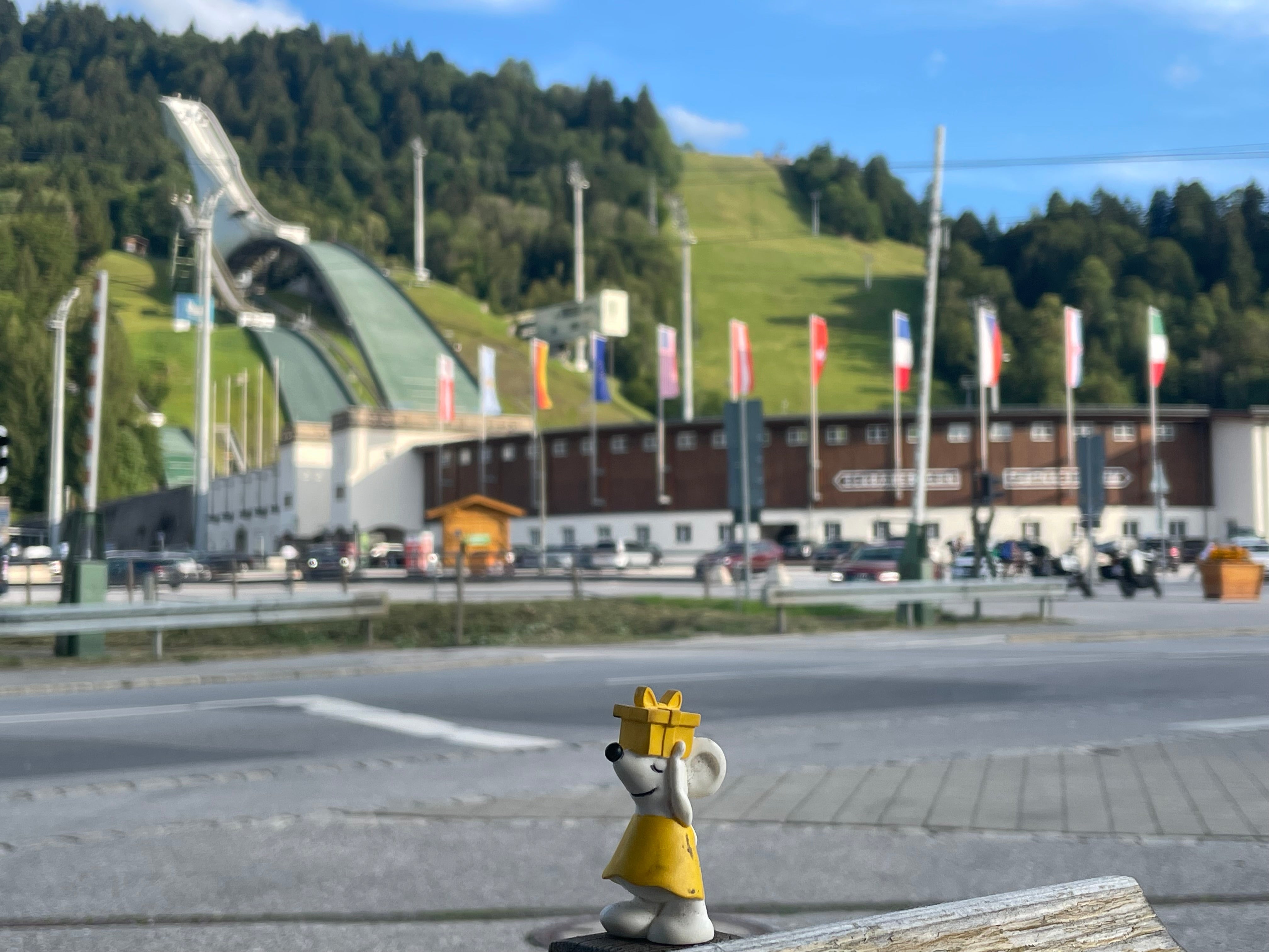 🐭⛰️ Manfred unterwegs in Garmisch-Partenkirchen