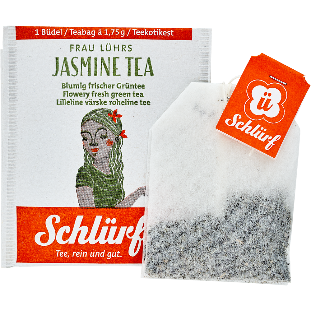 Schlürf Frau Lührs - Jasmin Tea 20 Büdel