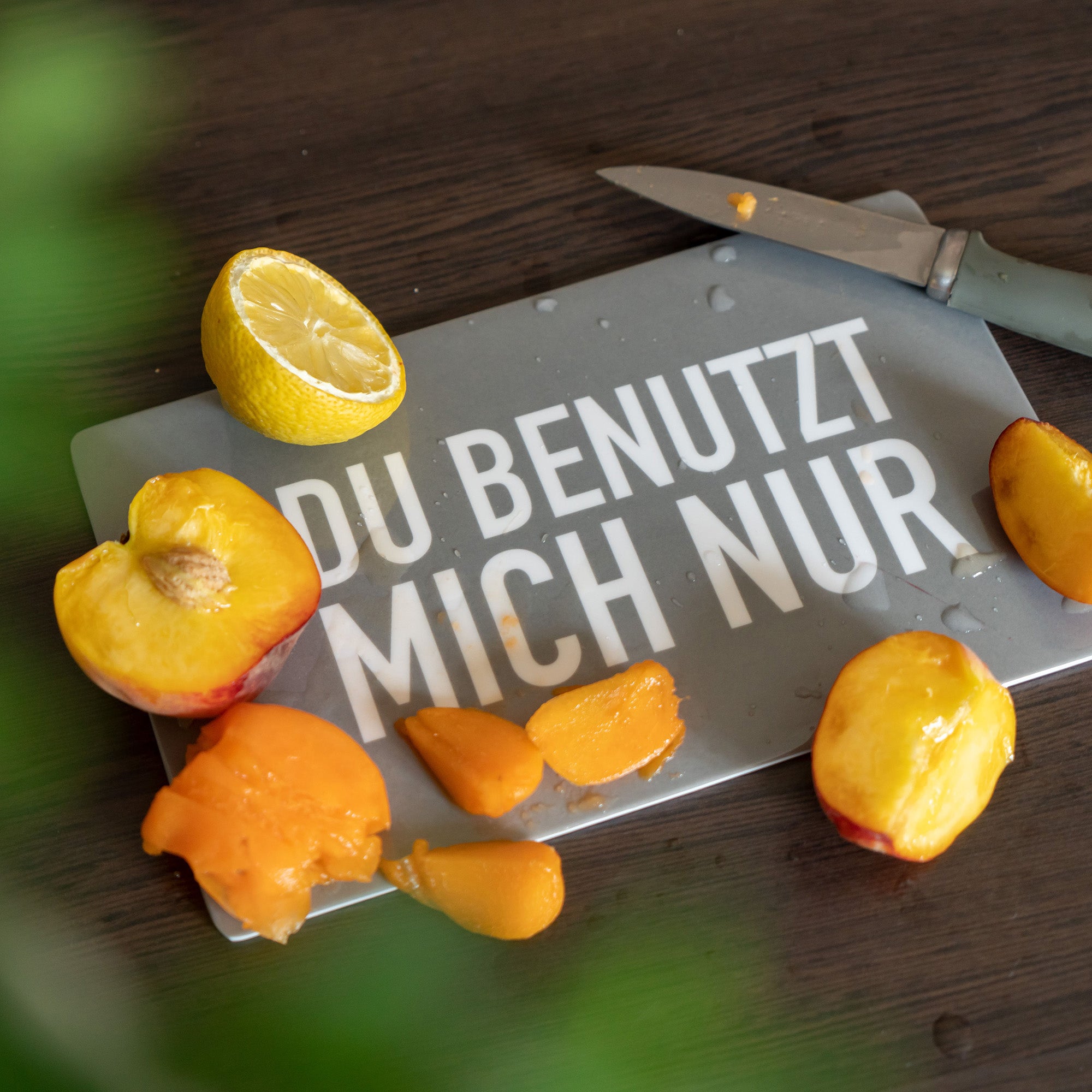 Frühstücksbrettchen „Du benutzt mich nur“ – ganz schön vorwurfsvoll