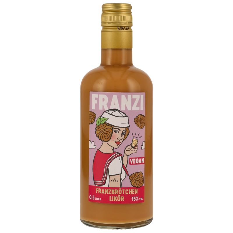 Franzi Franzbrötchen Likör Vegan 15% 0,5l