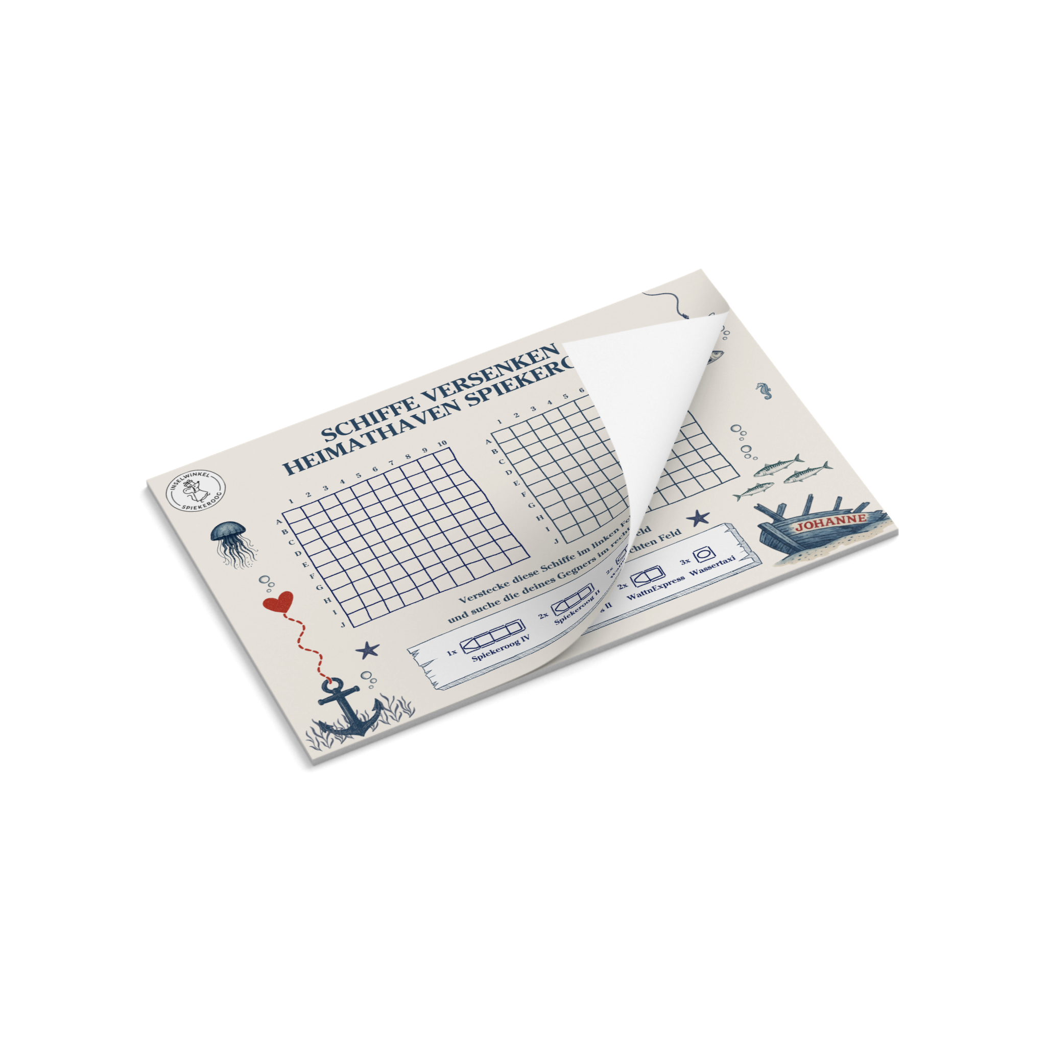 Schiffe versenken - Heimathaven Spiekeroog