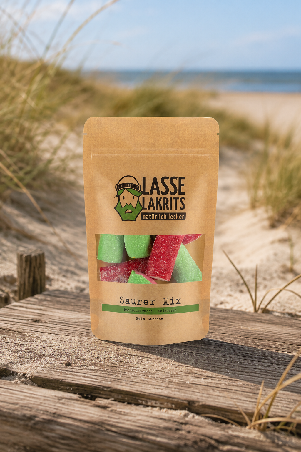Saurer-Mix Mini Wassermelone Erdbeere 135g