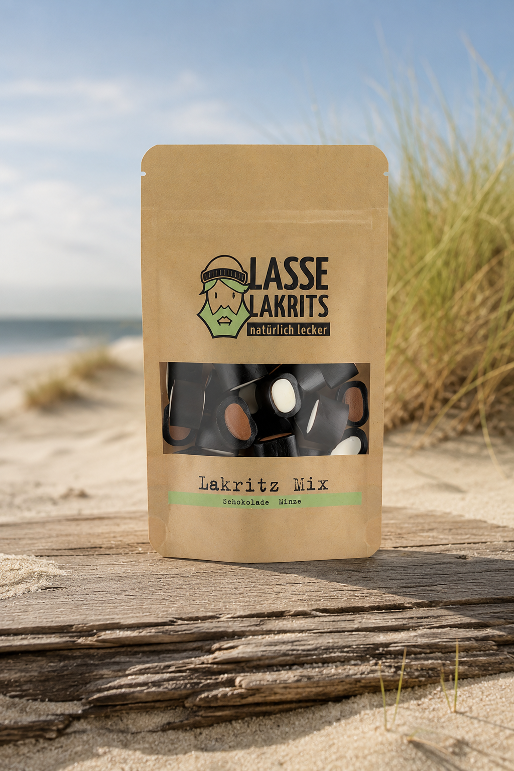 Lasse Lakritz-Mix Schokolade Minze 135g