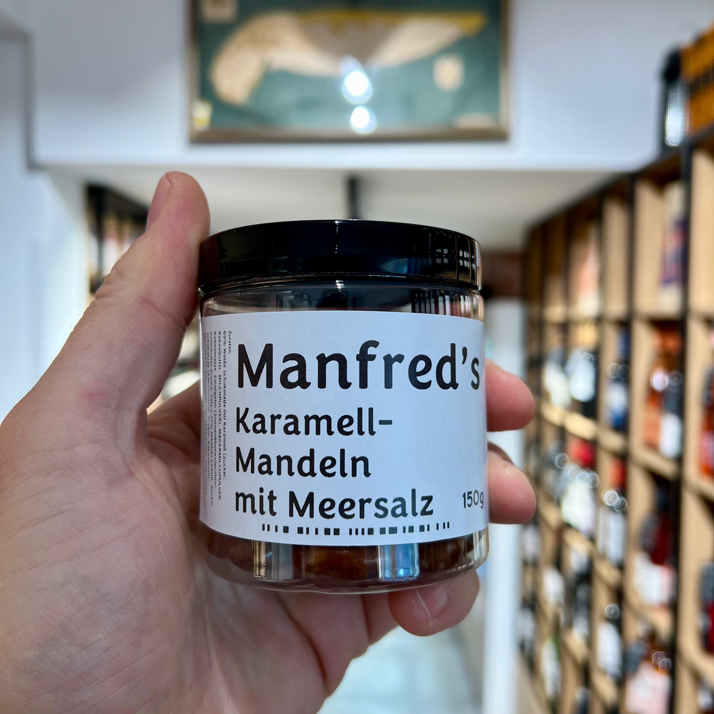 Manfred's Karamell-Mandeln mit Meersalz