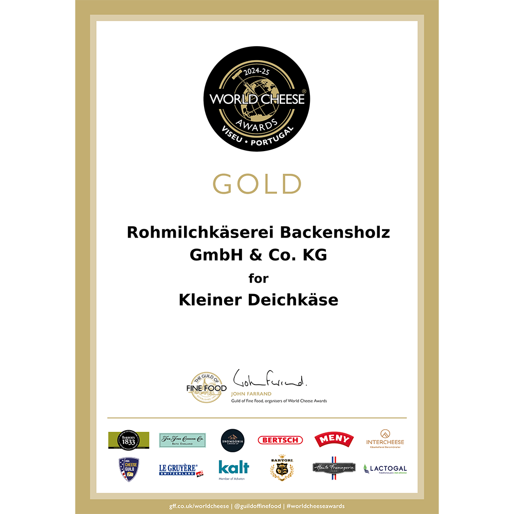 Bio Deichkäse 10 Wochen gereift