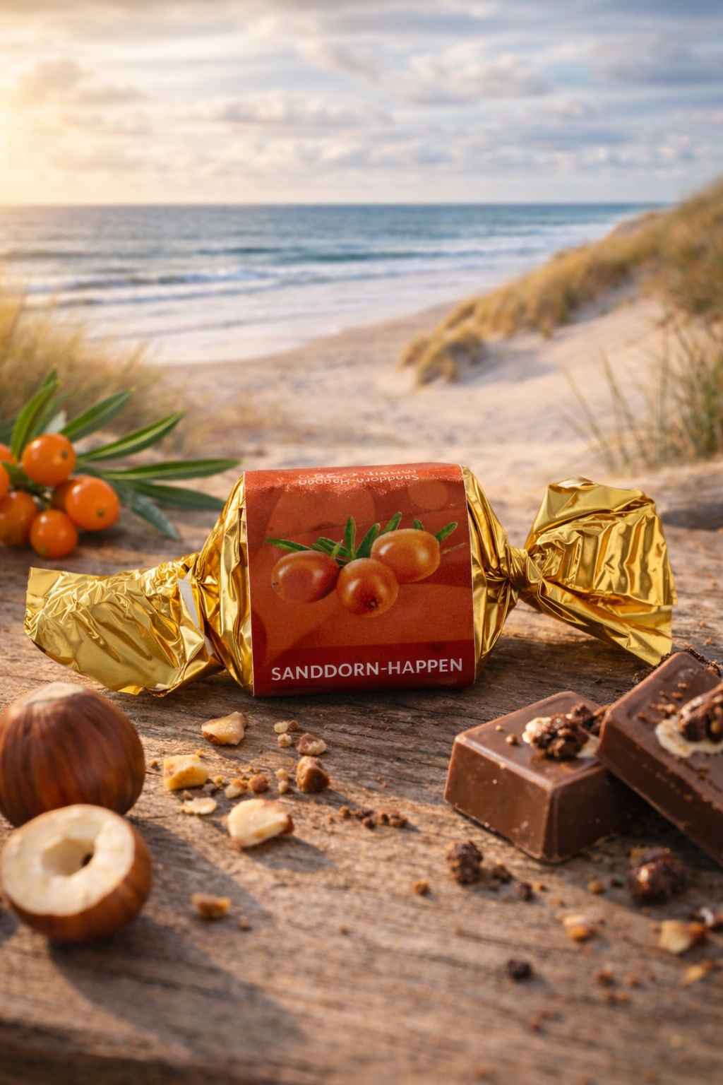 Sanddorn-Nougat Happen