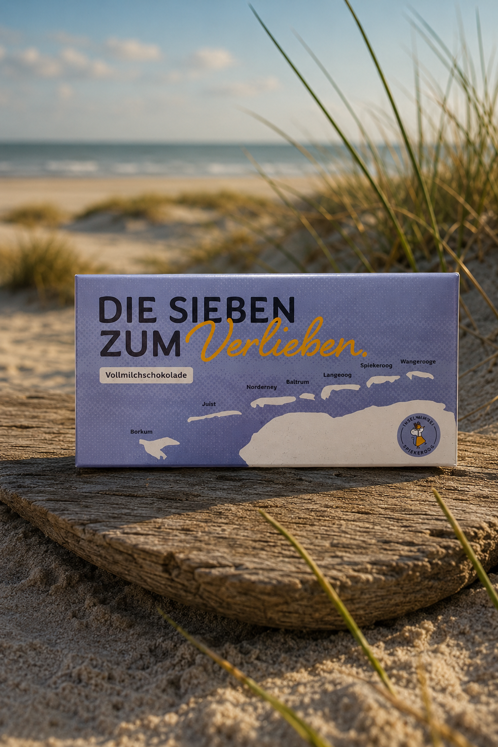 Die Sieben zum Verlieben Vollmilchschokolade 100g