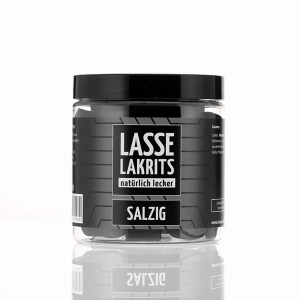 Lasse Lakrits Dose Salzig Dose 165g