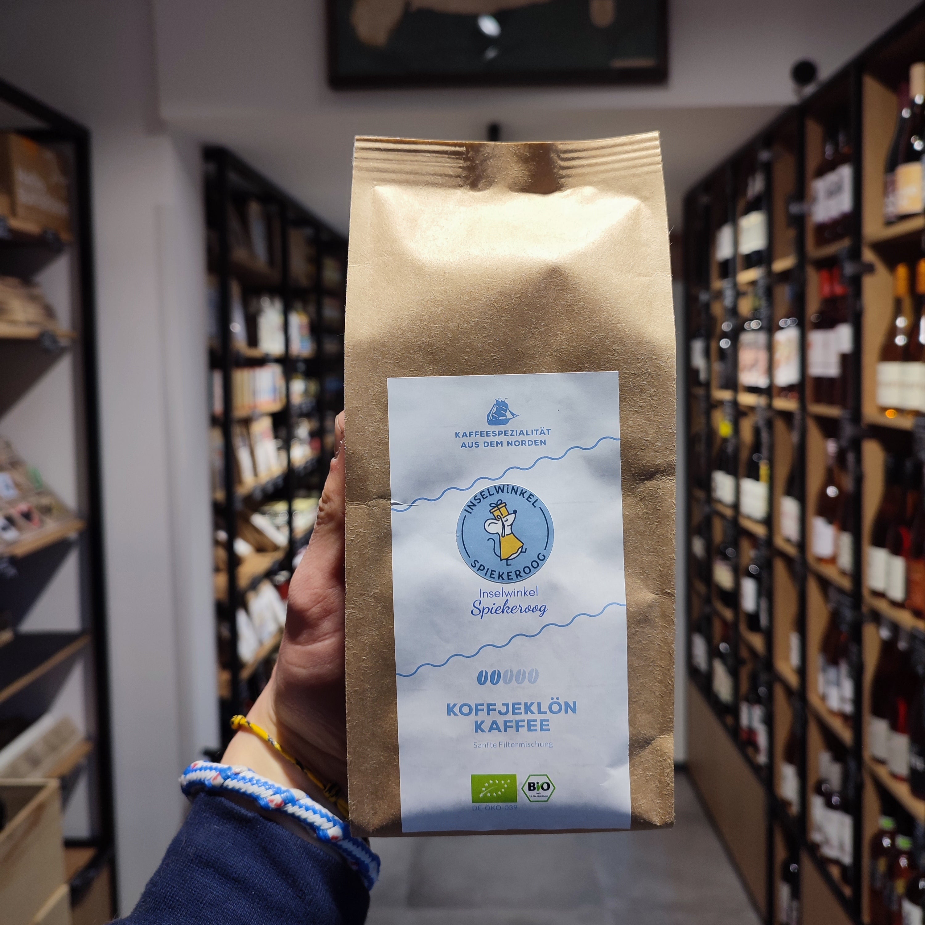 INSELWiNKEL Koffjeklön Filterkaffee BIO - 250g