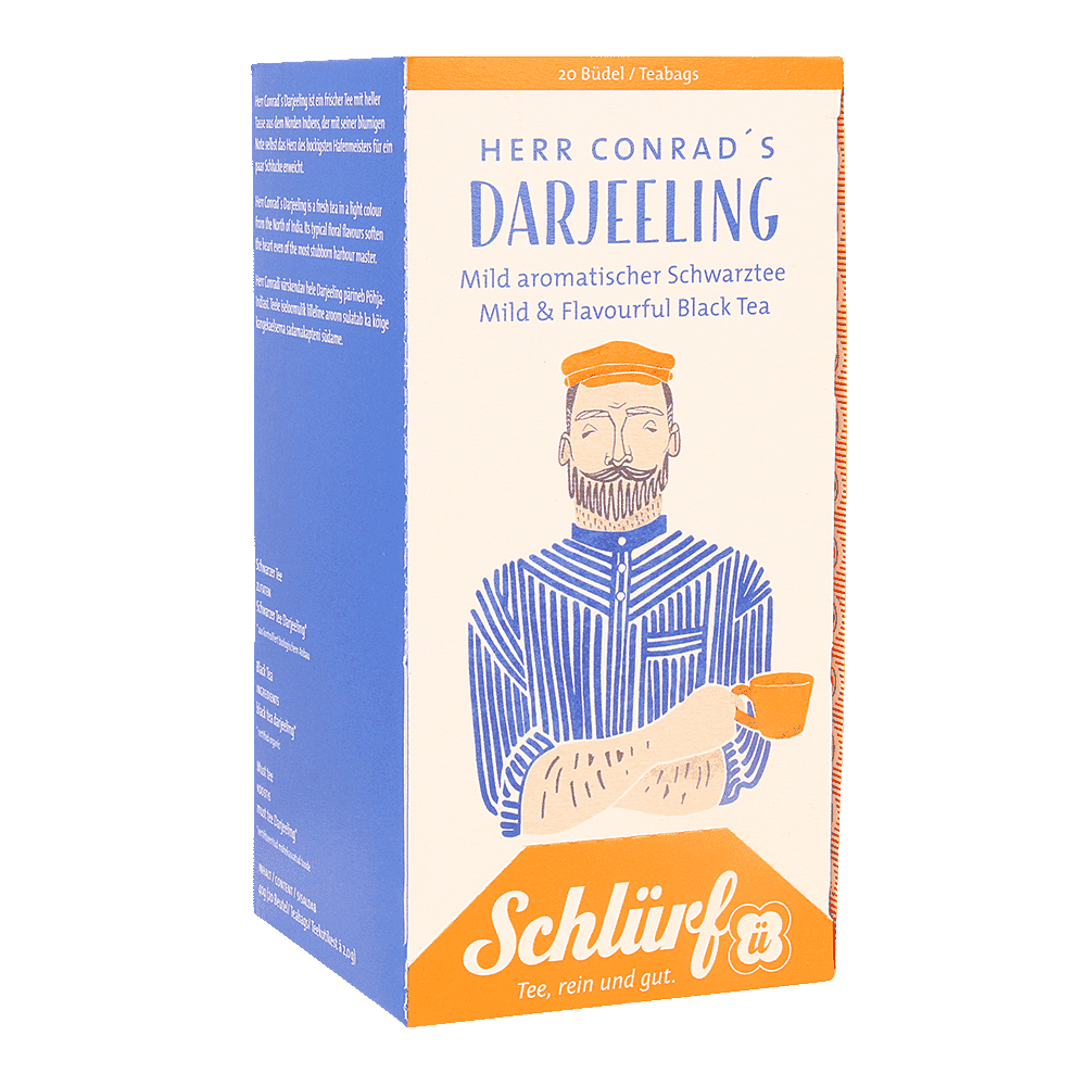 Schlürf Herr Conrads Darjeeling - 20 Büdel - Inselwinkel