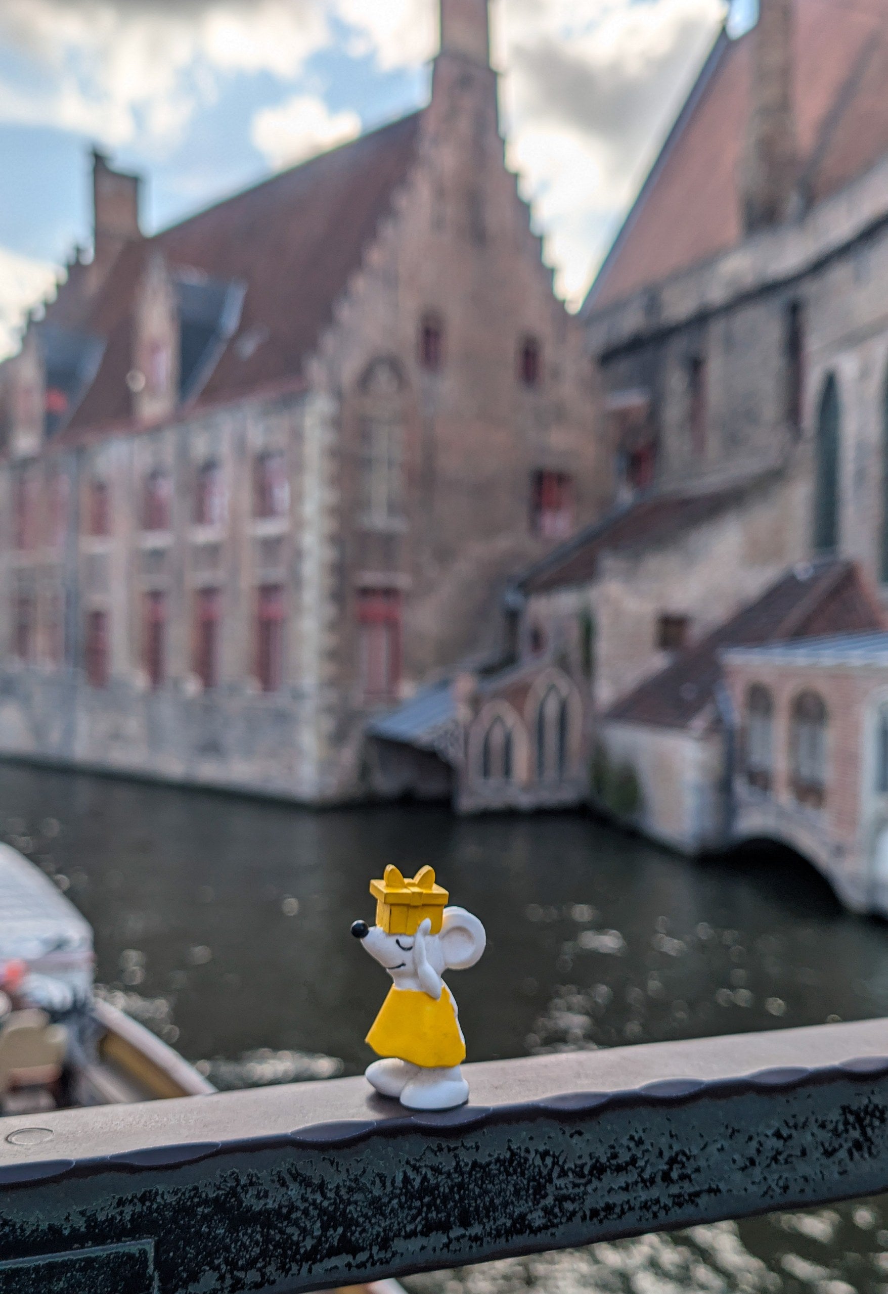 🐭🏰 Manfred unterwegs in Brügge