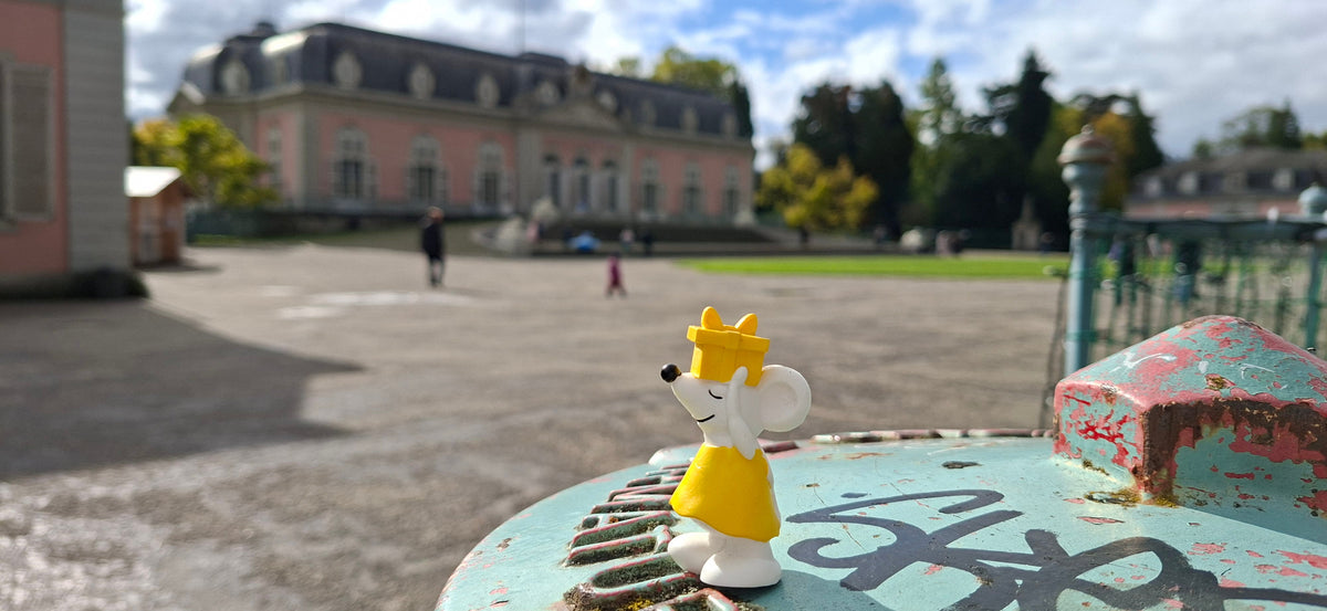 🐭🏰 Manfred unterwegs in Düsseldorf – Schloss Benrath