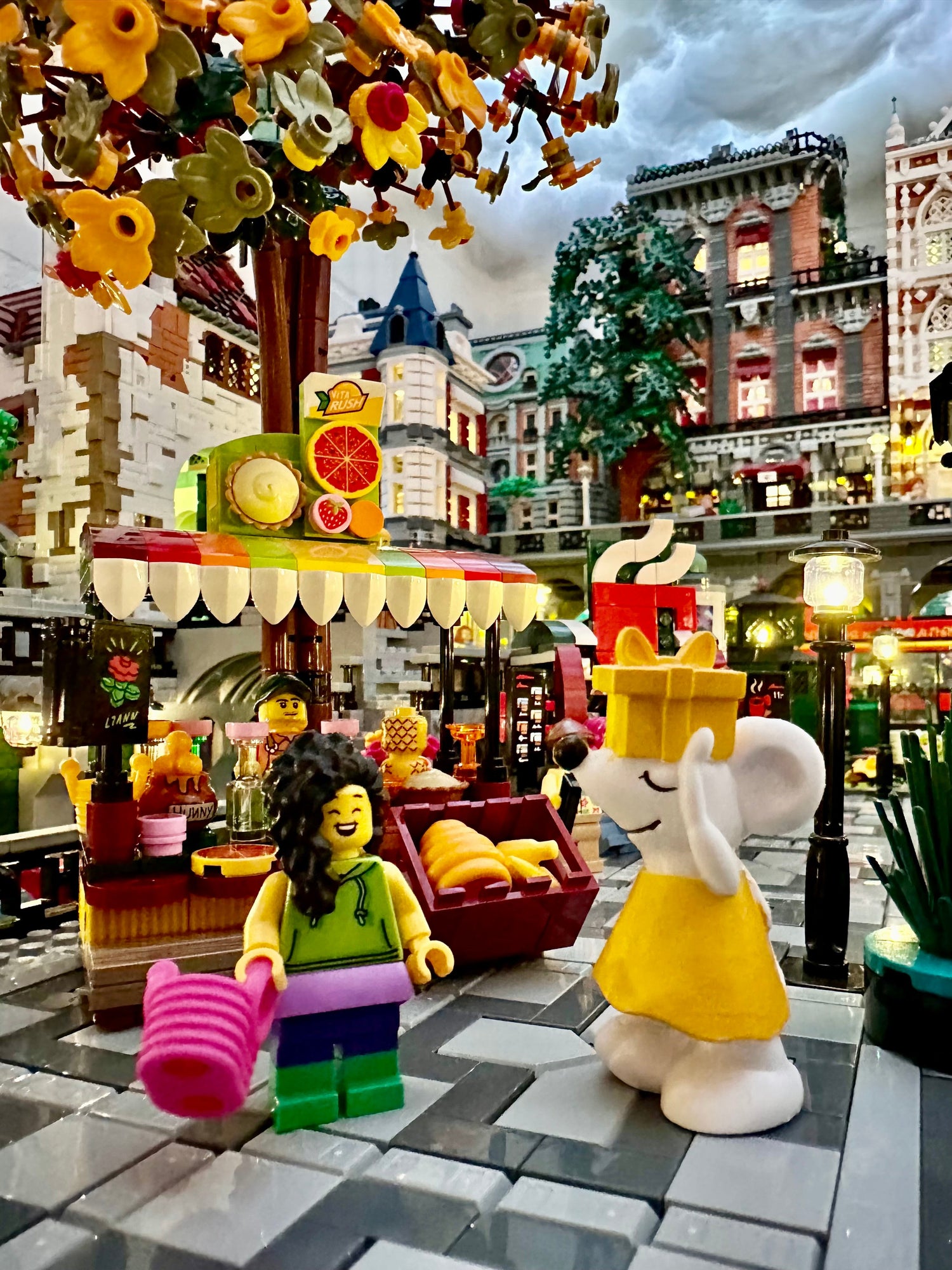 🐭🧱 Manfred unterwegs in Brickfield