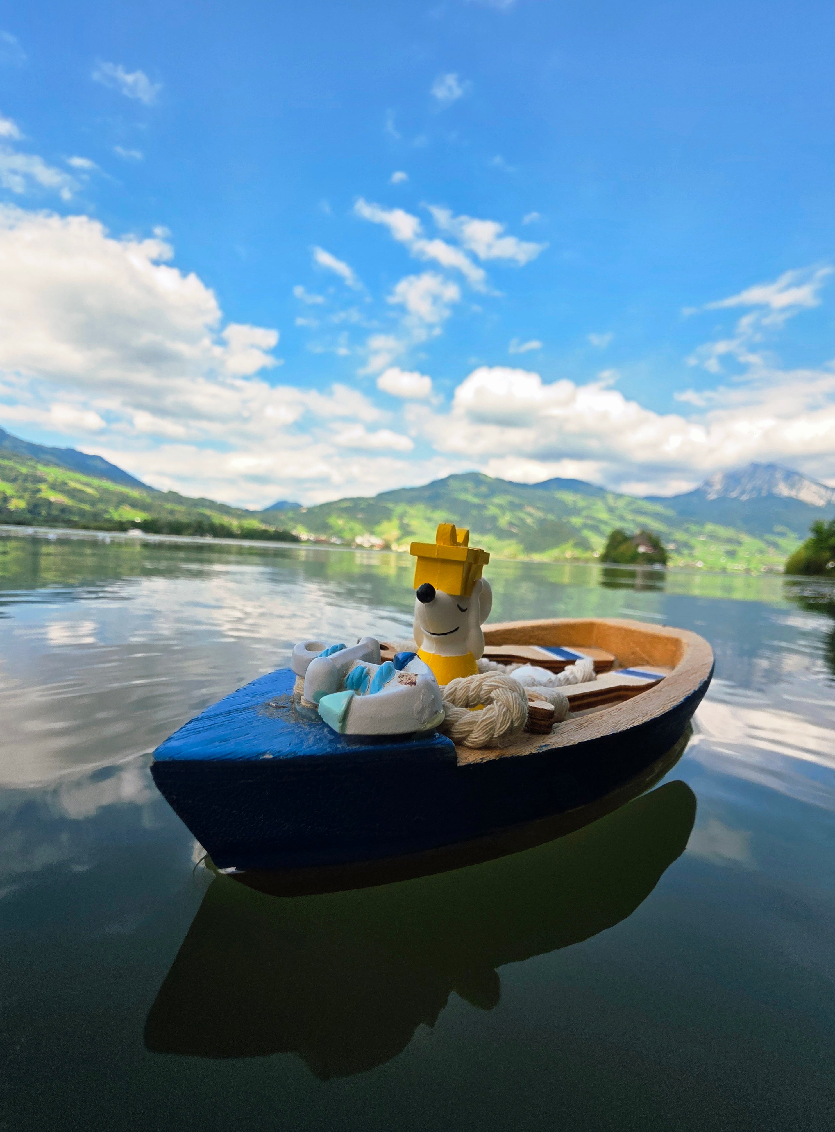 🐭 Manfred auf dem Lauerzersee – eine Schifffahrt mit Alpenblick 🇨🇭