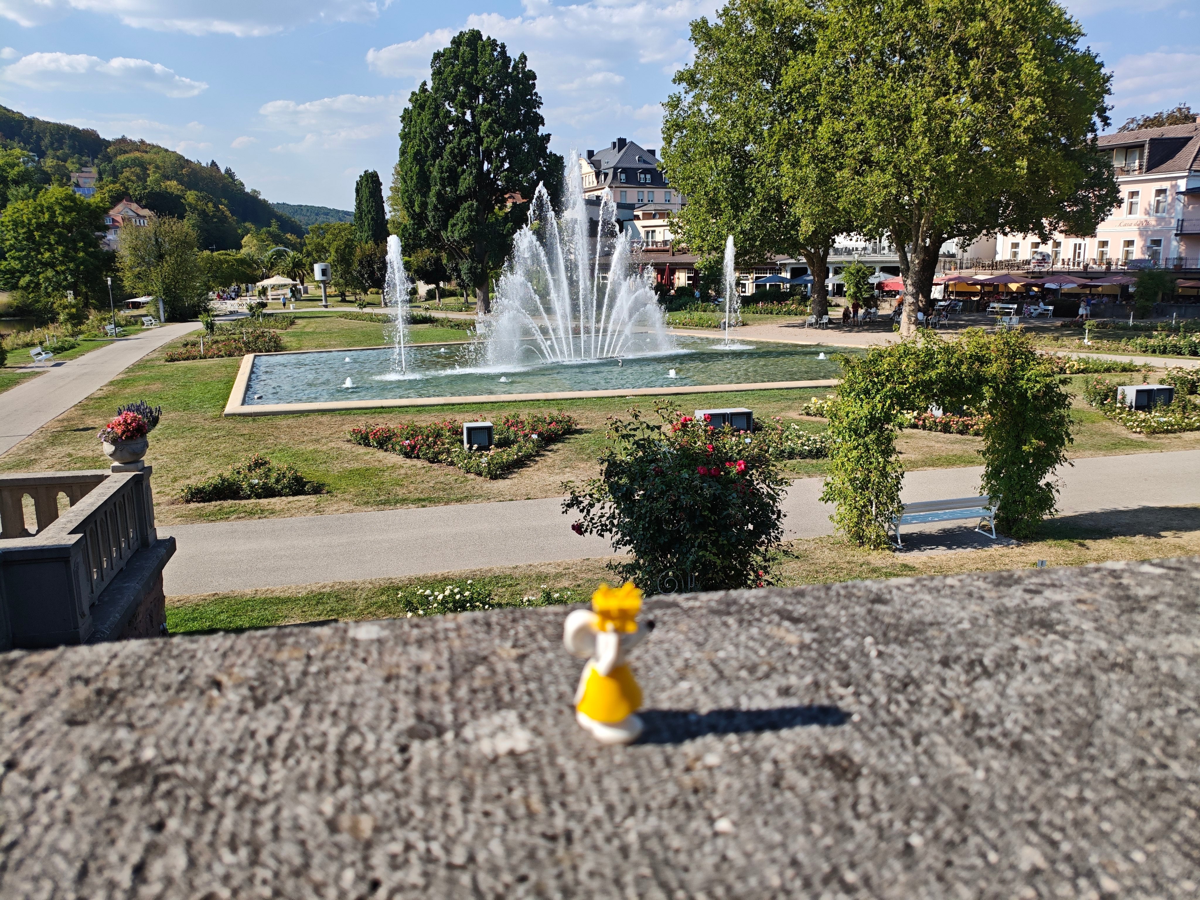 🐭🥾 Manfred unterwegs in Bad Kissingen