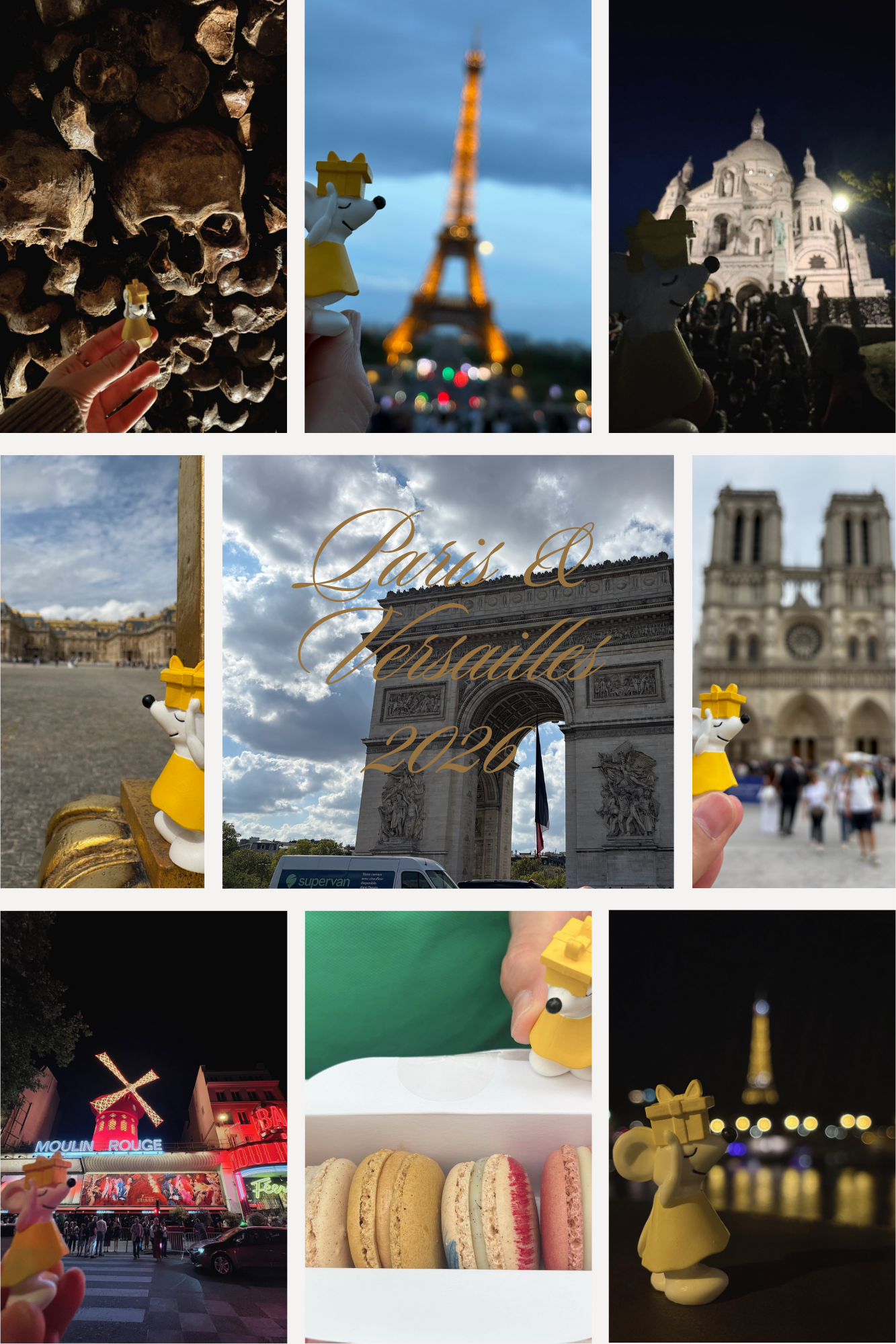 🐭🗼 Manfred unterwegs in Paris