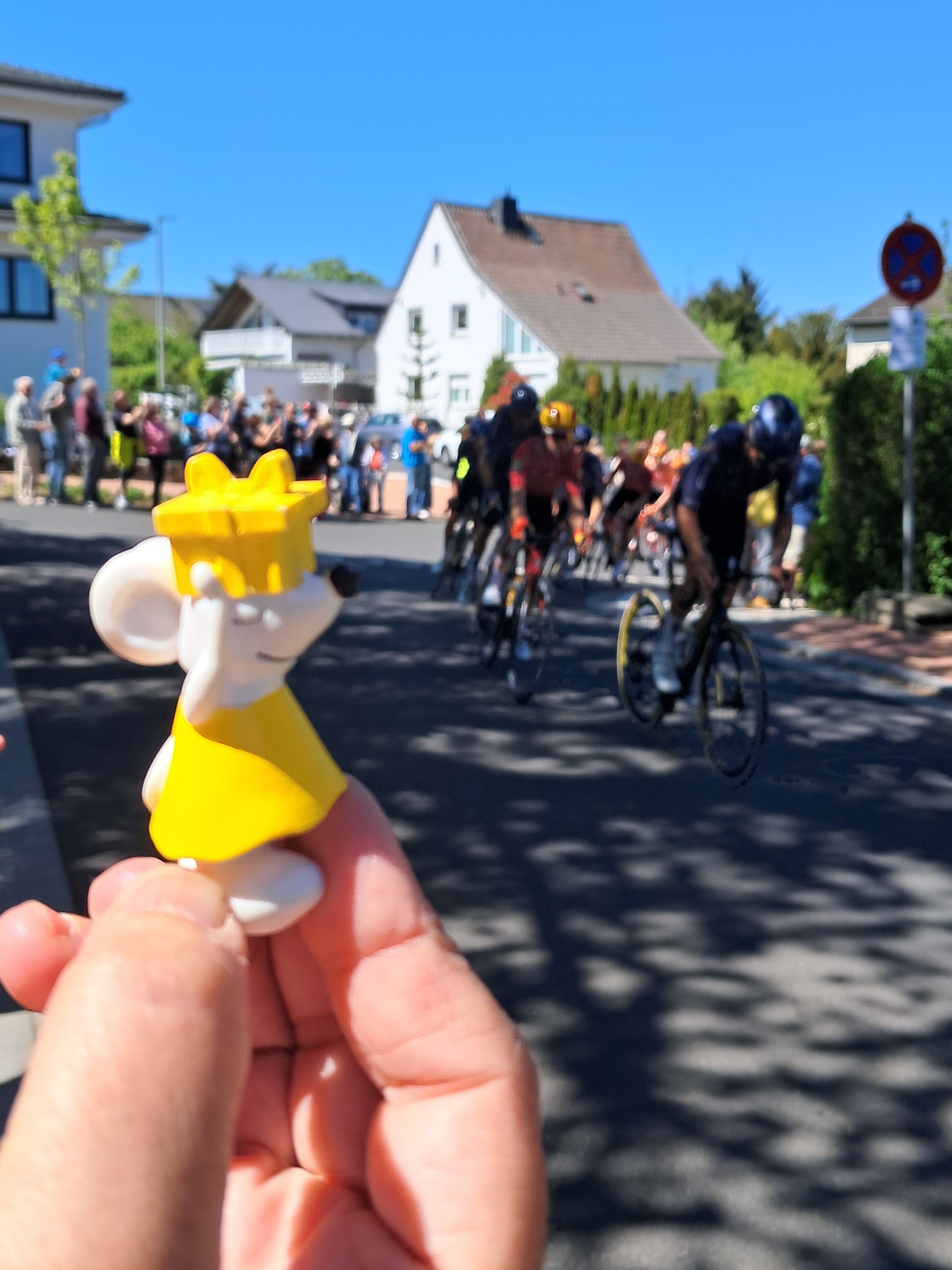 🚴🐭 Manfred im Rennfieber: Ganz nah dran in Eschborn