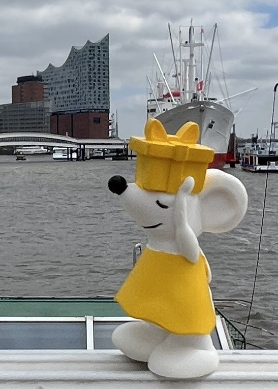 🐭🚢 Manfred unterwegs in Hamburg