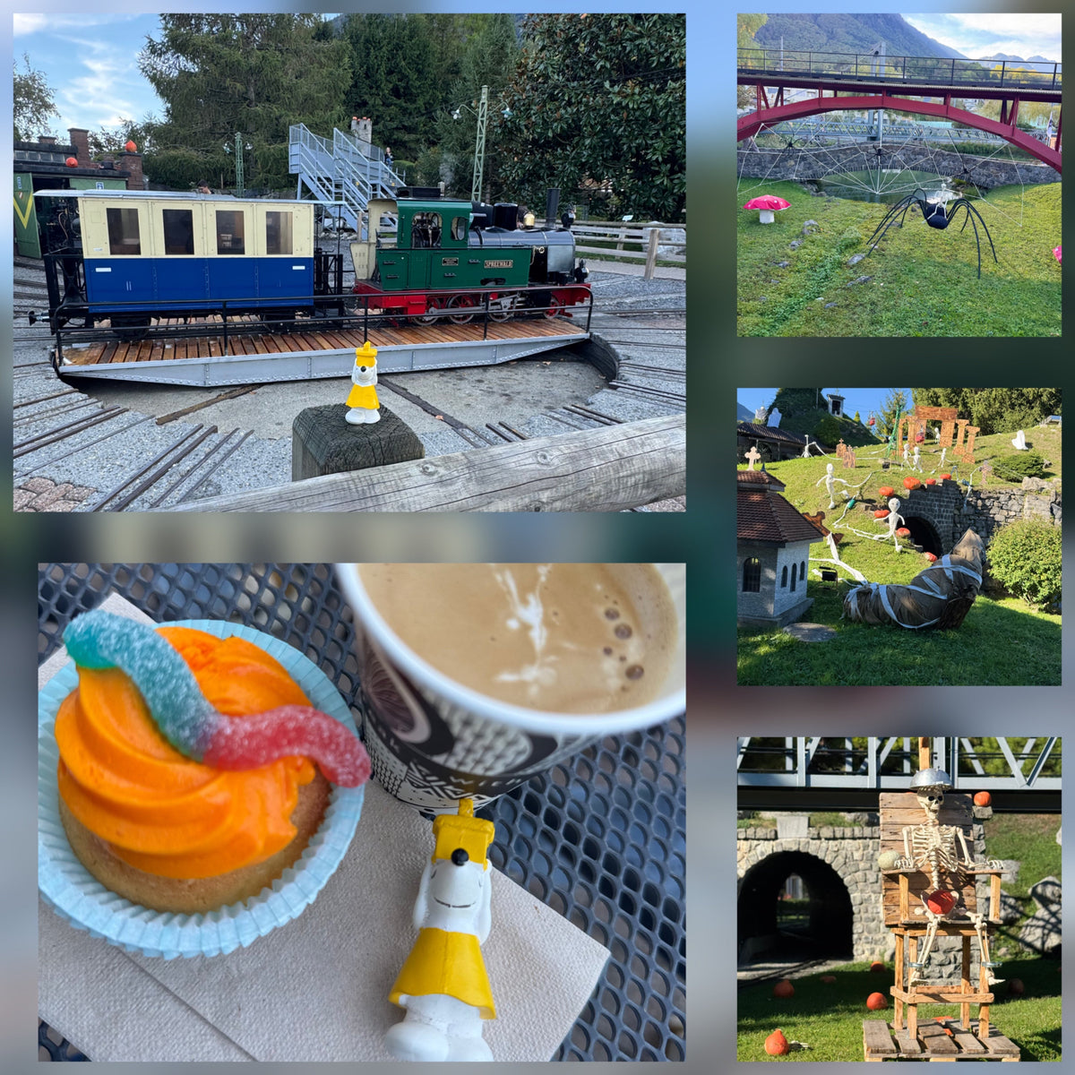 🐭🚂 Manfred unterwegs im Swiss Vapeur Parc in Les Bouveret