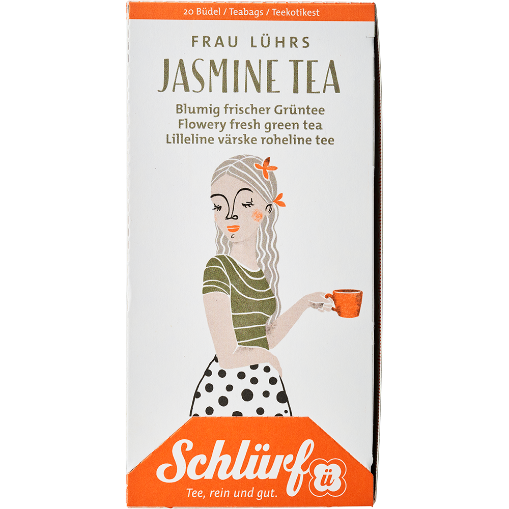 Schlürf Frau Lührs - Jasmin Tea 20 Büdel