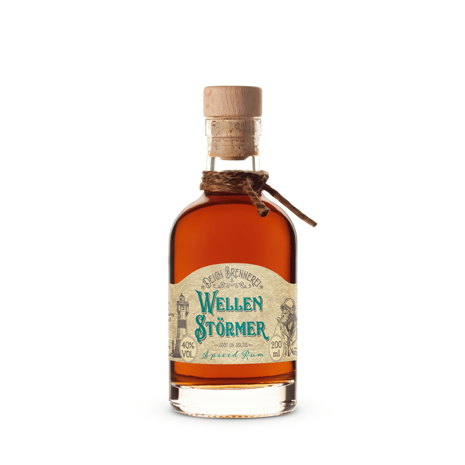 Wellen Störmer: Spiced Rum 200ml, 40 % Vol.