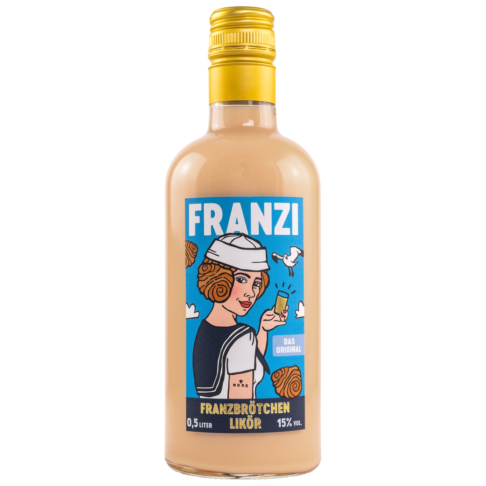 Franzi Franzbrötchen Likör 15% 0,5l