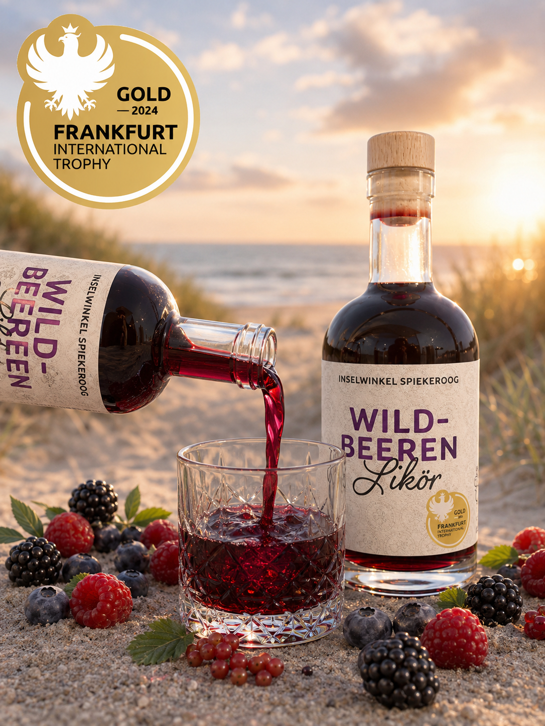 INSELWiNKEL Wildbeeren Likör