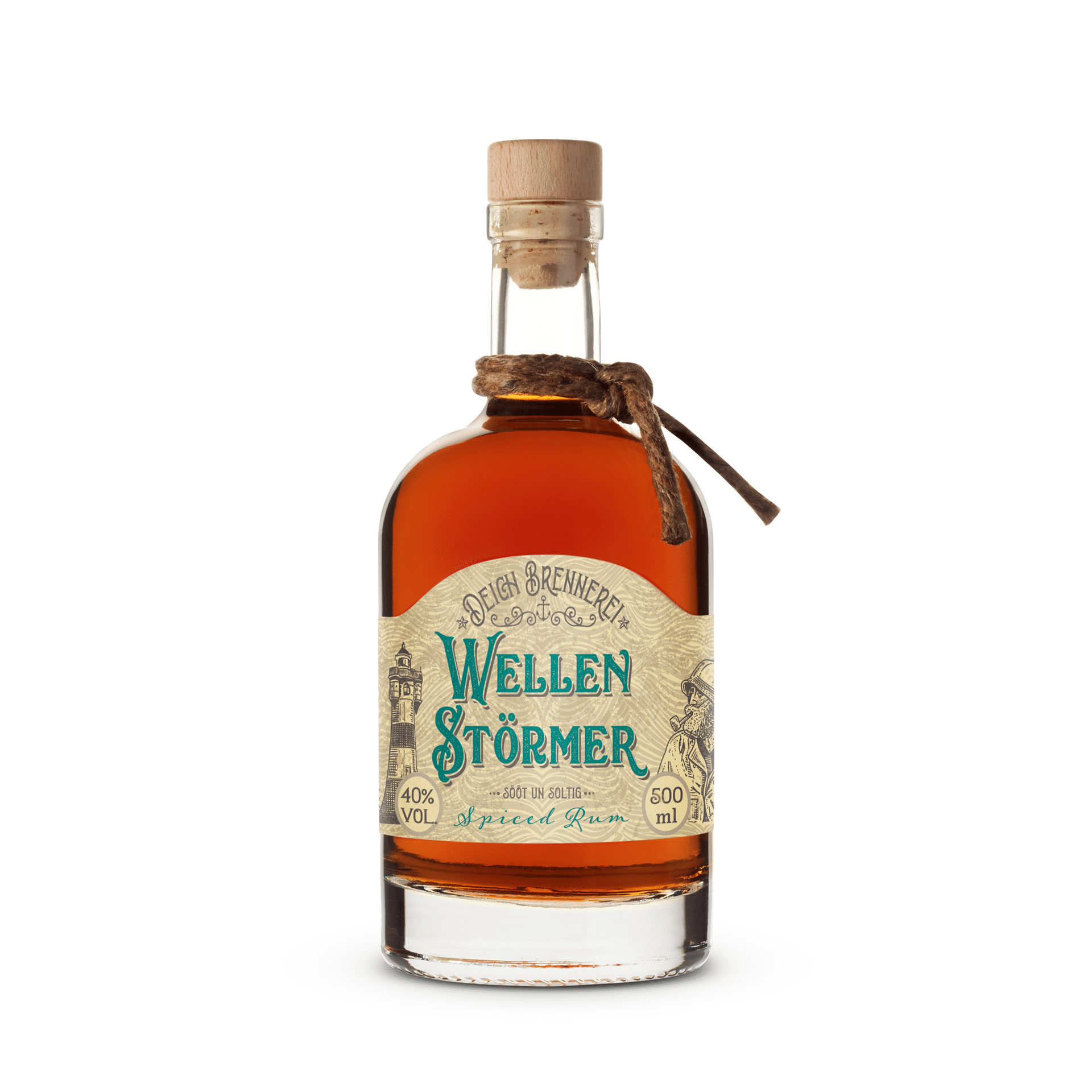 Wellen Störmer: Spiced Rum 500ml, 40 % Vol.