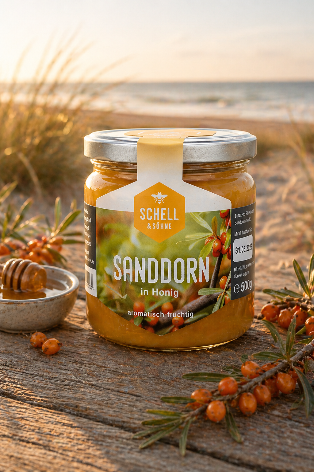 Schell & Söhne Sanddorn in Honig 250g
