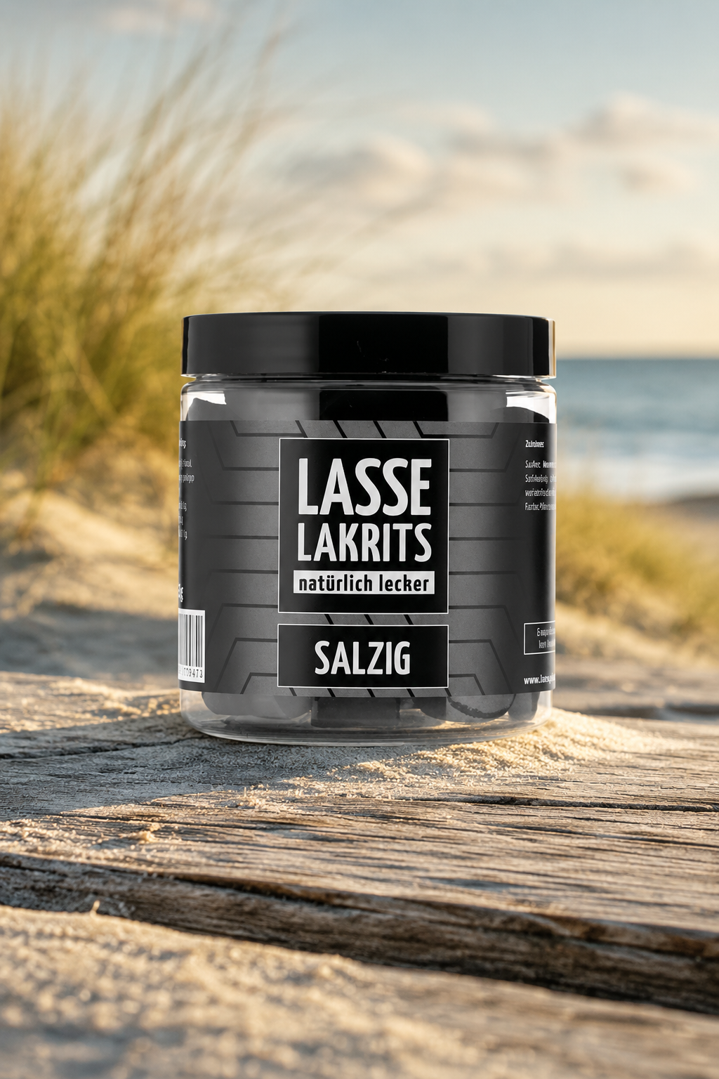 Lasse Lakrits Dose Salzig Dose 165g