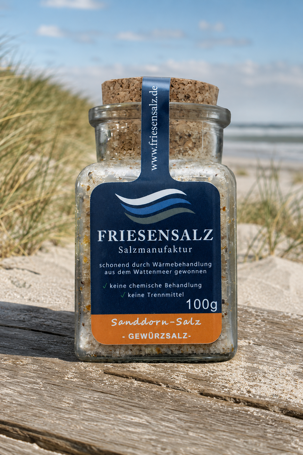 Friesensalz - Sanddorn-Salz 100g