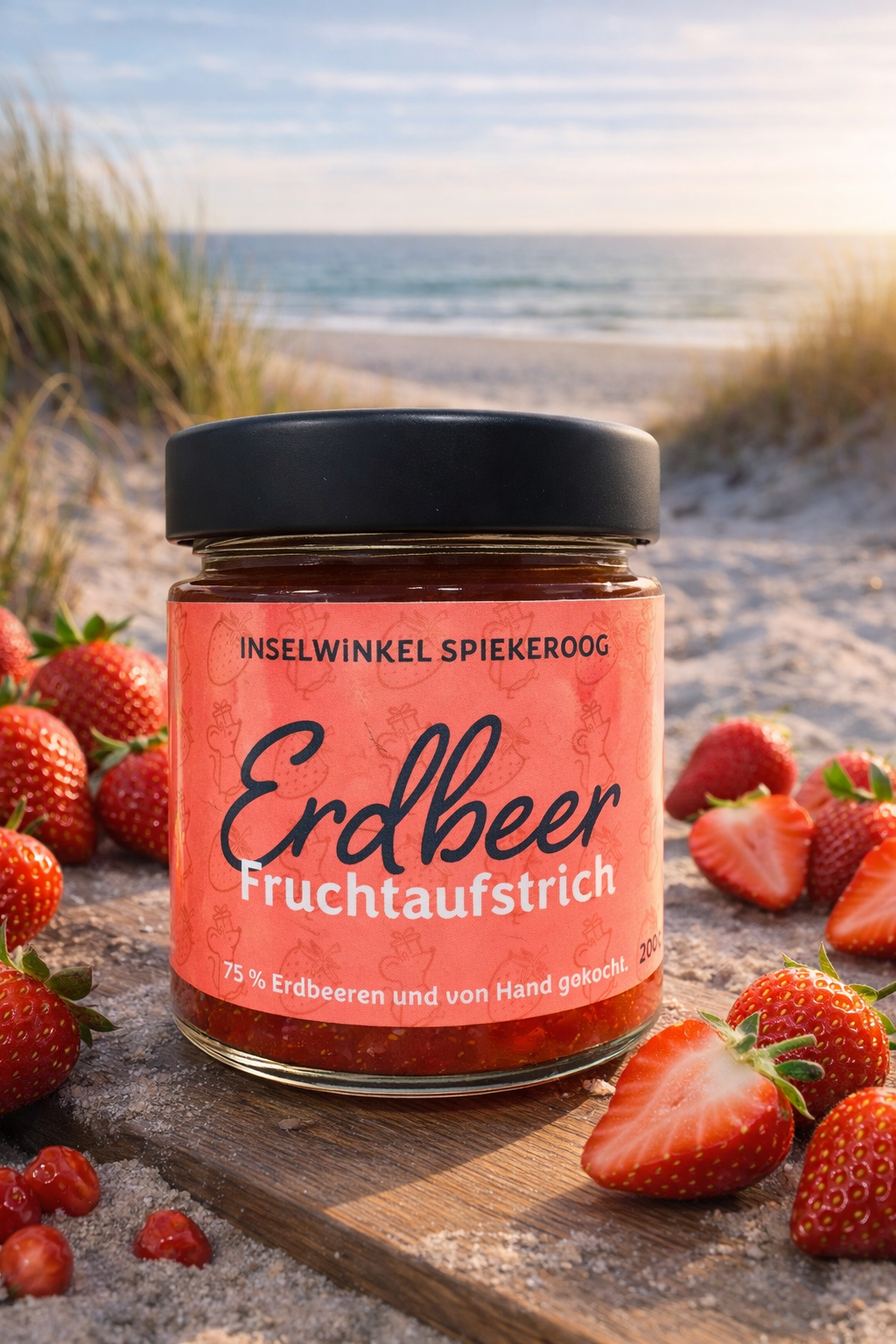INSELWiNKEL Erdbeer Fruchtaufstrich