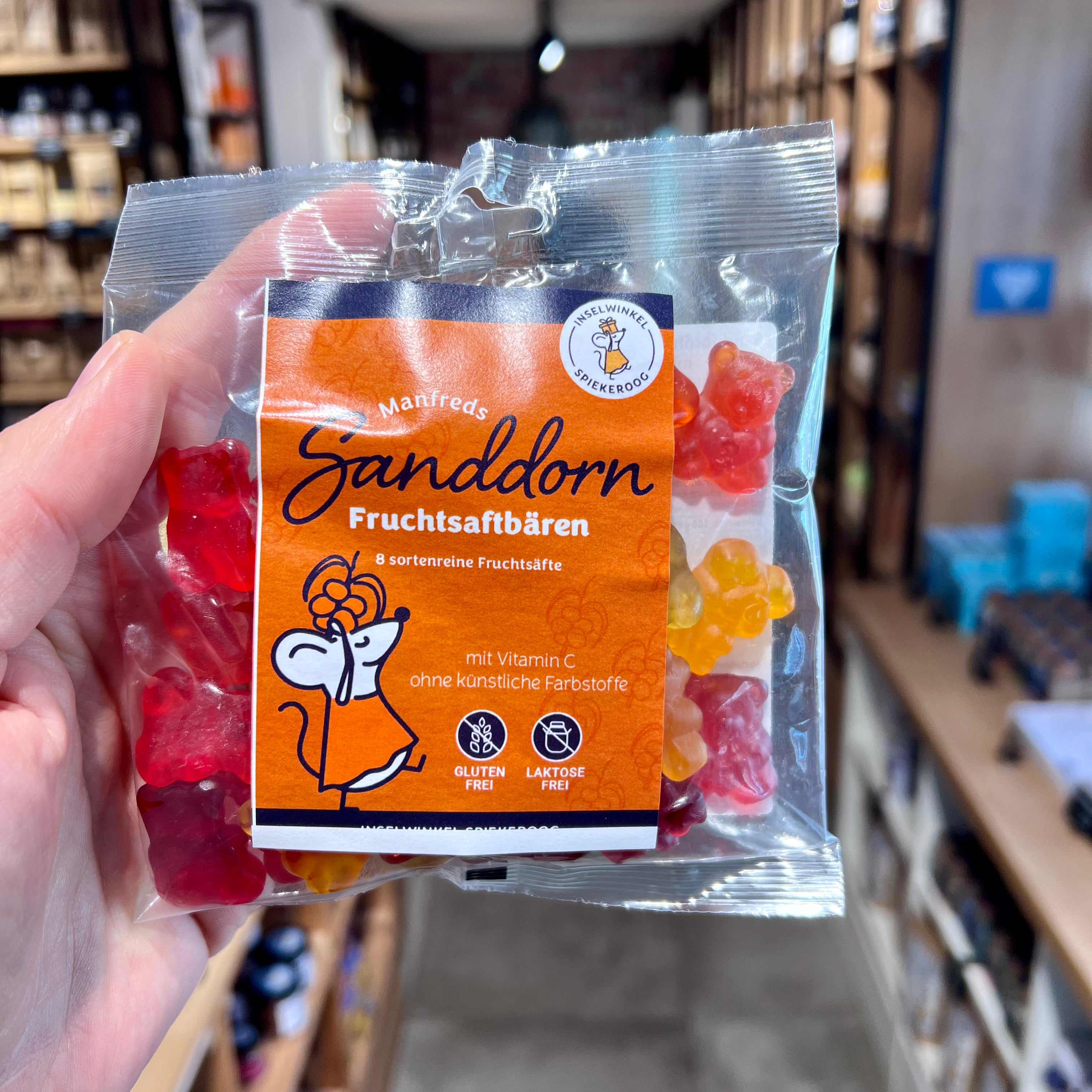 Manfreds Sanddorn Fruchtsaftbären 150g