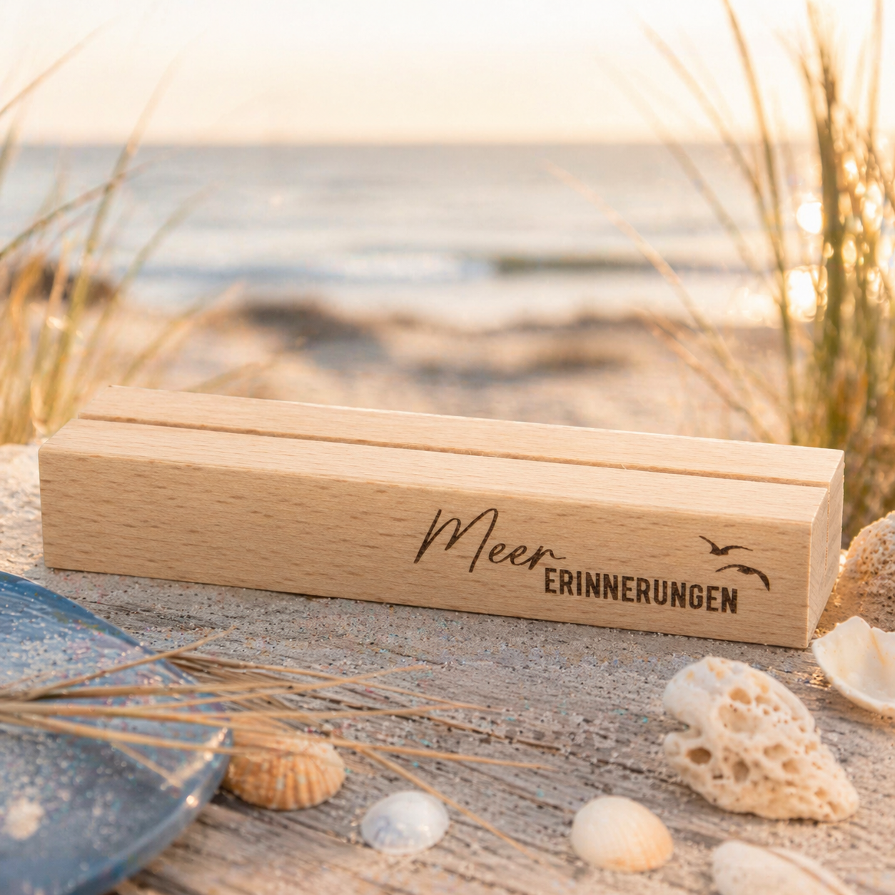 Kartenständer Meer Erinnerungen