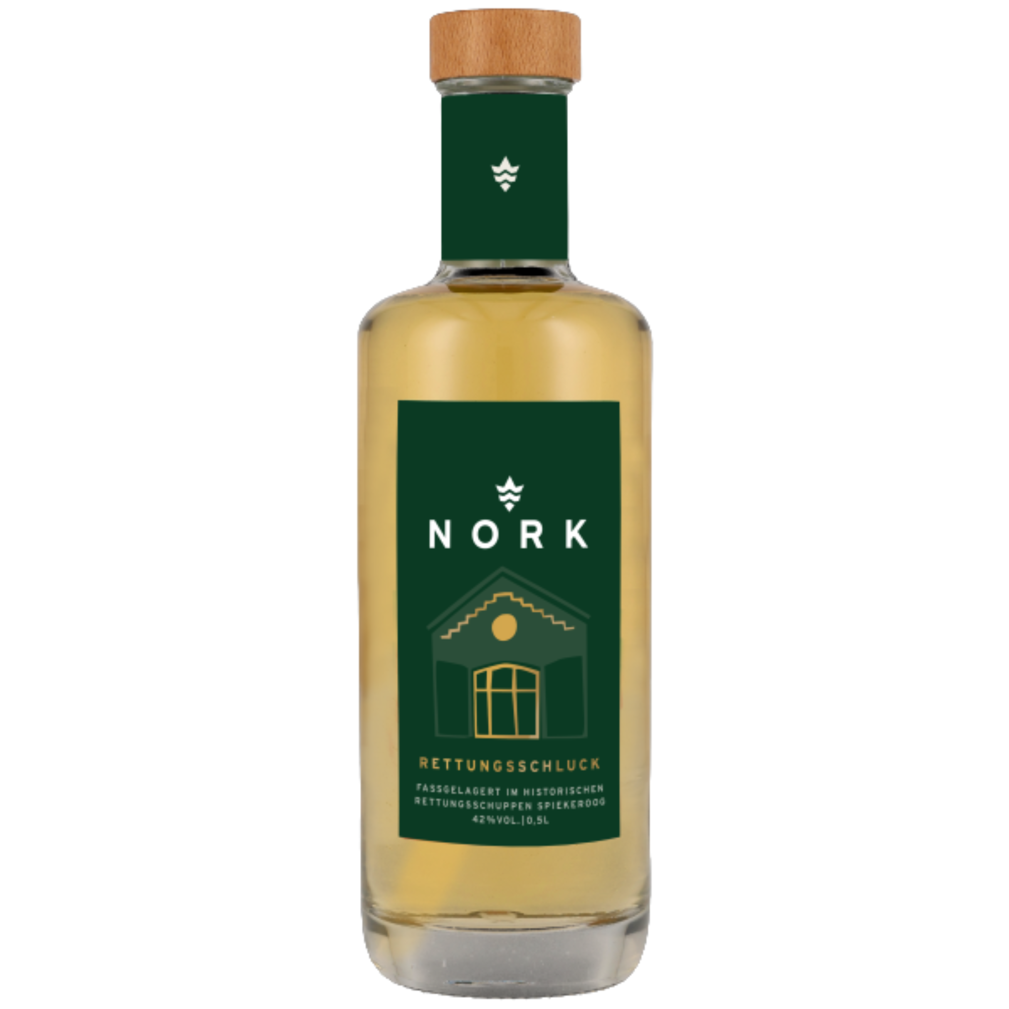 Rettungsschluck Spiekeroog Premium-Korn 43% 0,5l