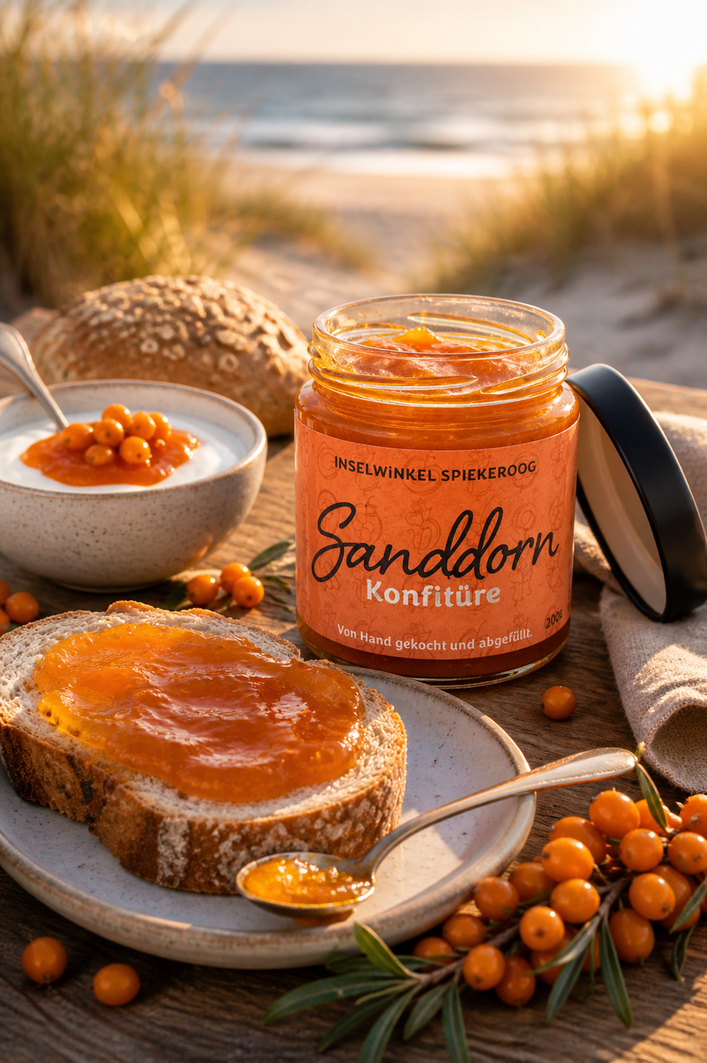 INSELWiNKEL Sanddorn Konfitüre