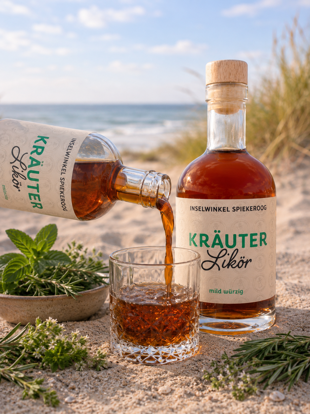 INSELWiNKEL Kräuter Likör 35% vol. - 0,35l