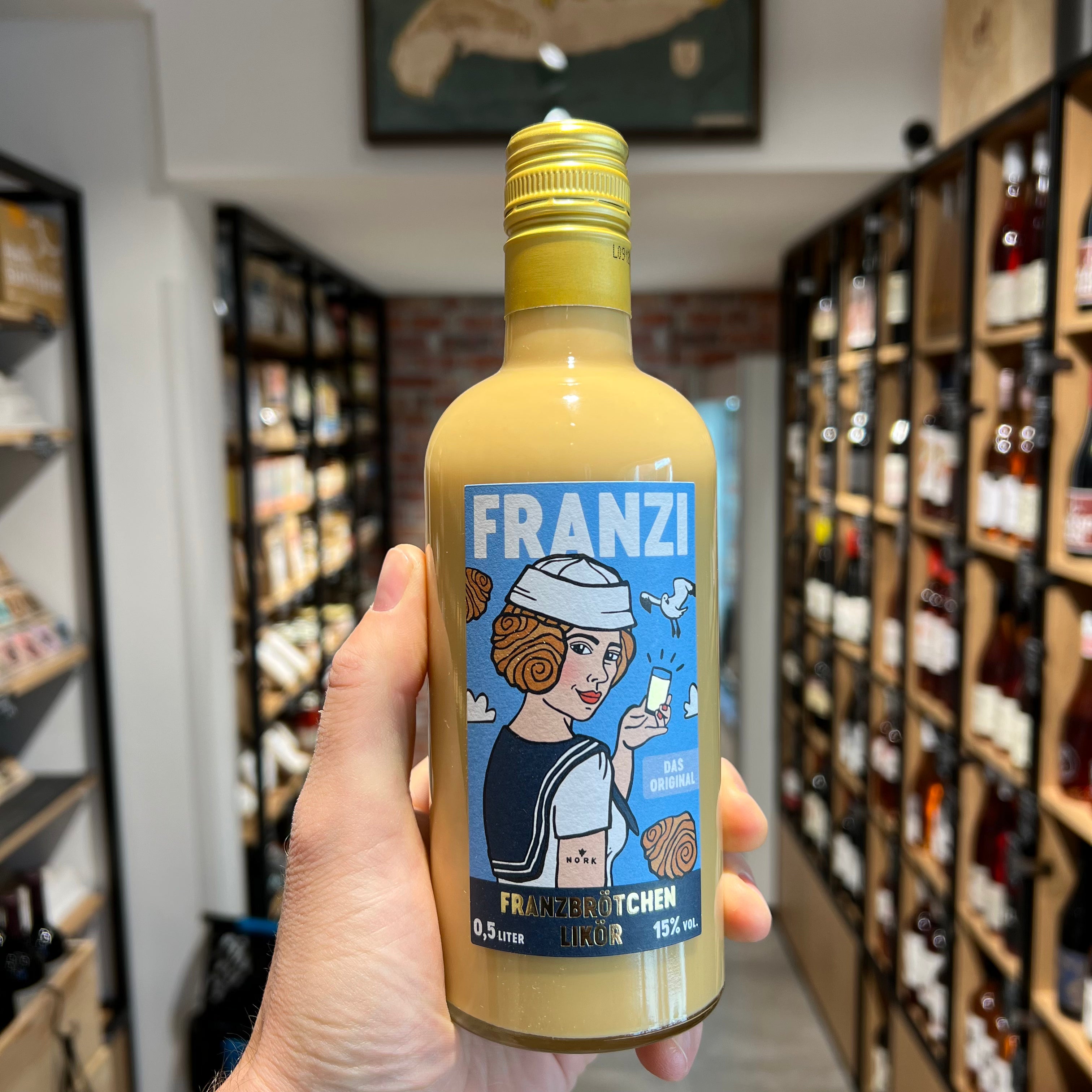 FRANZI - Franzbrötchenlikör 15% vol 500ml