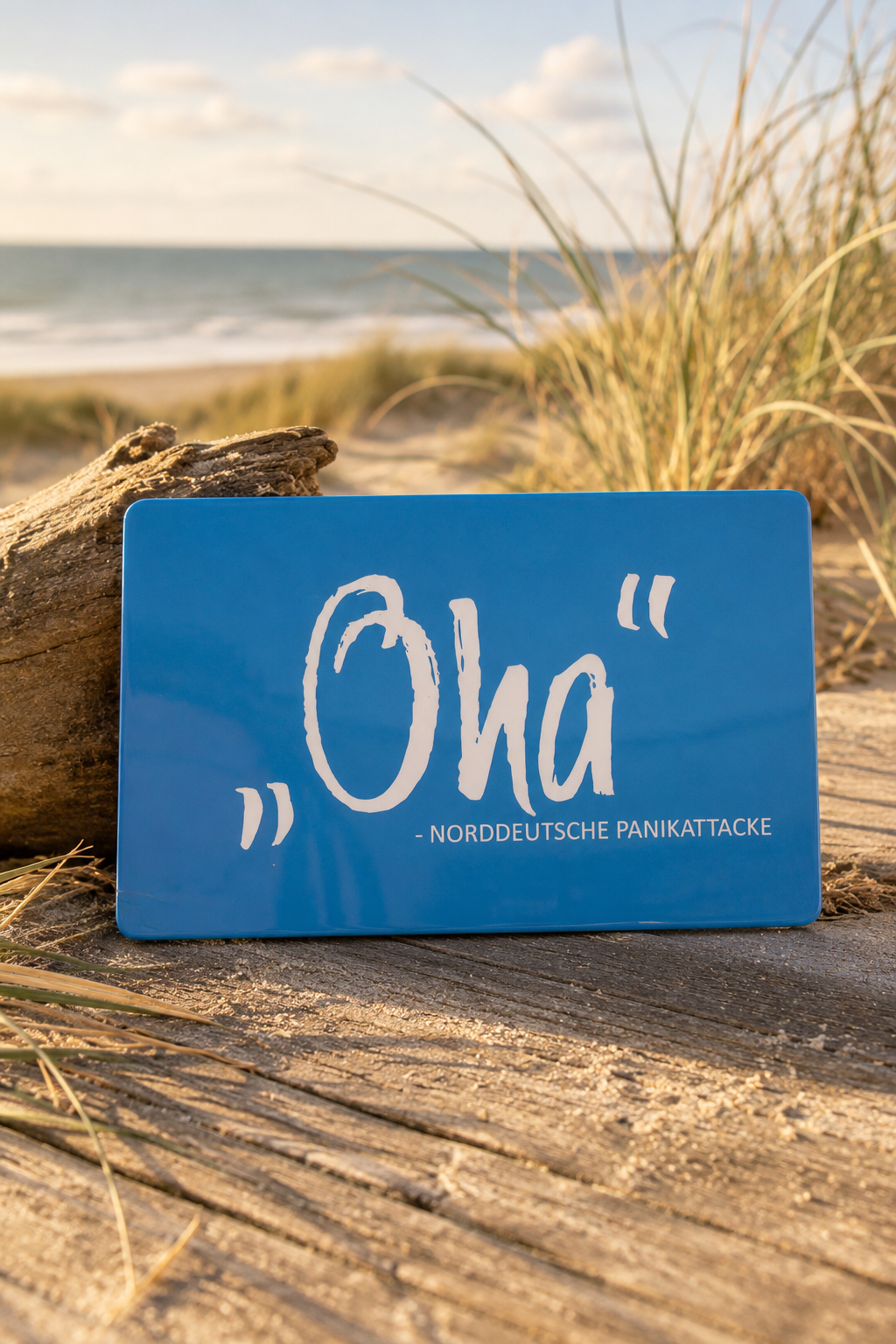 Frühstücksbrettchen „Oha“ – die norddeutsche Panikattacke