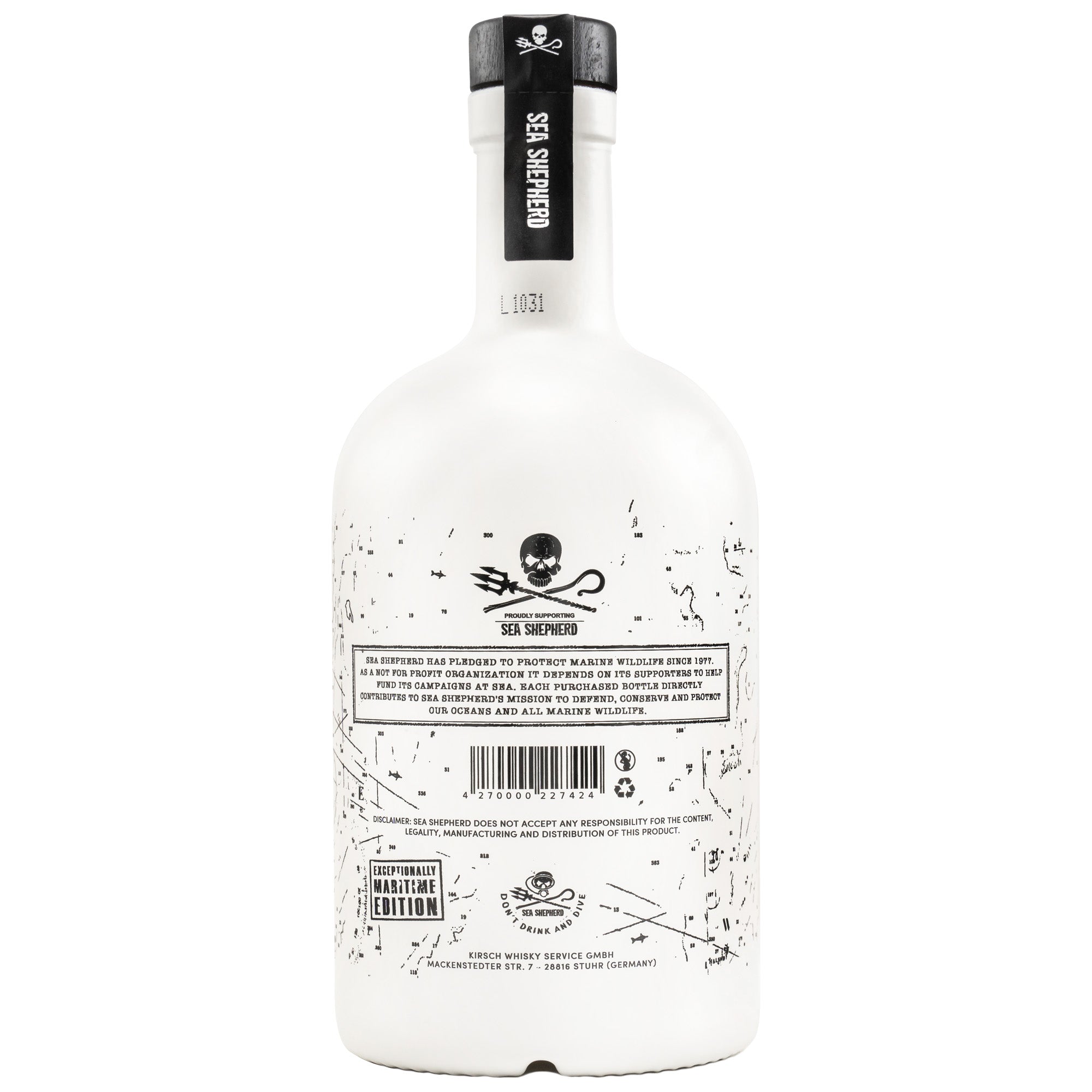 Sea Shepherd Gin 46% - 0,7l - Inselwinkel