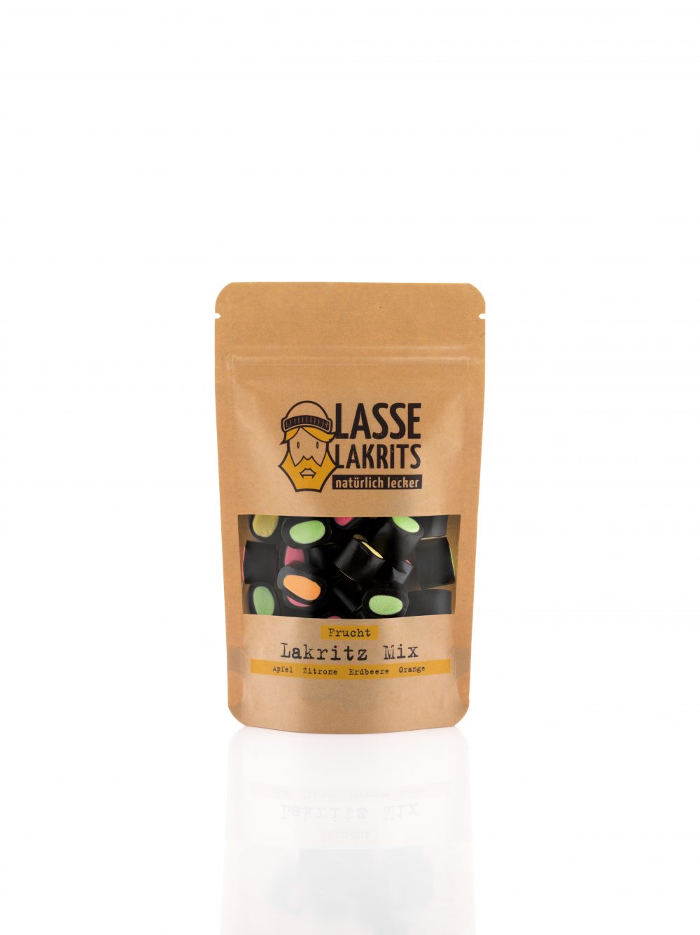 Lasse Lakritz-Mix Mini Frucht 135g - Inselwinkel