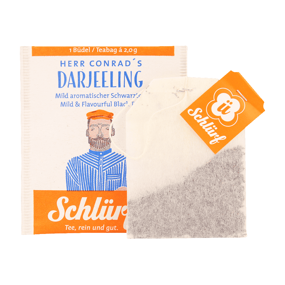 Schlürf Herr Conrads Darjeeling - 20 Büdel - Inselwinkel