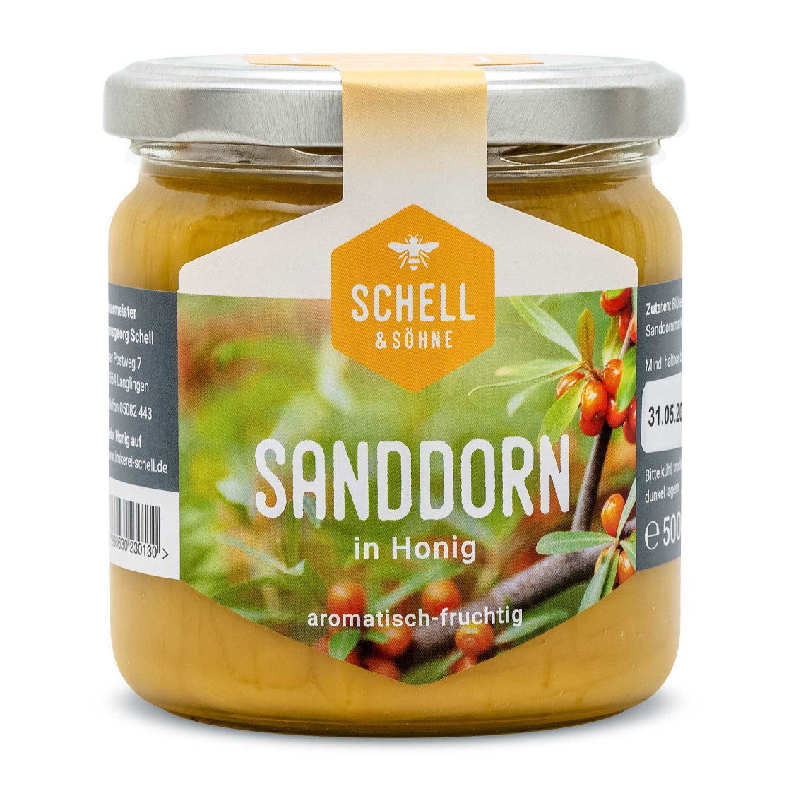 Schell & Söhne Sanddorn in Honig 250g